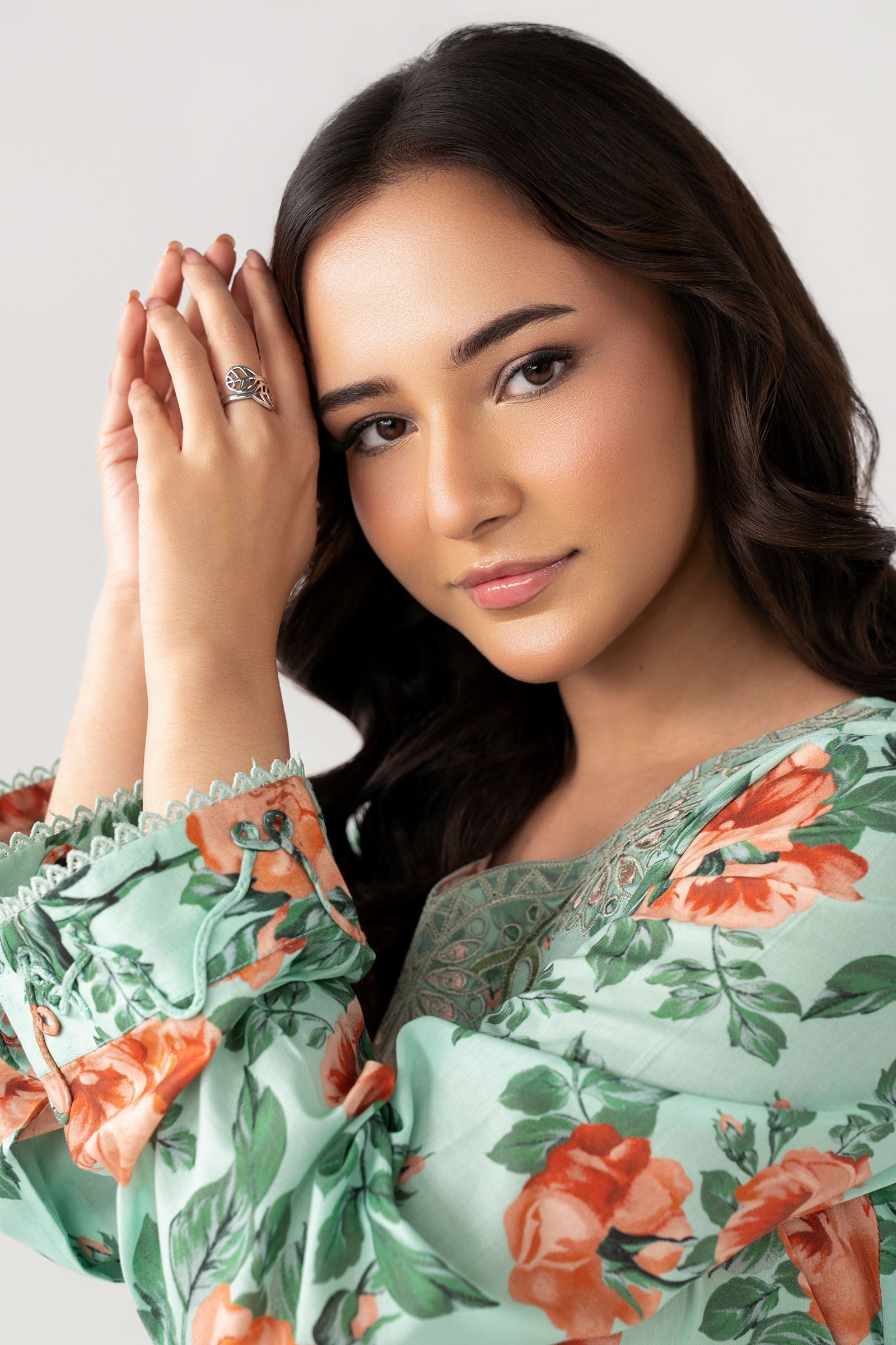 Embroidered Lawn Shirt