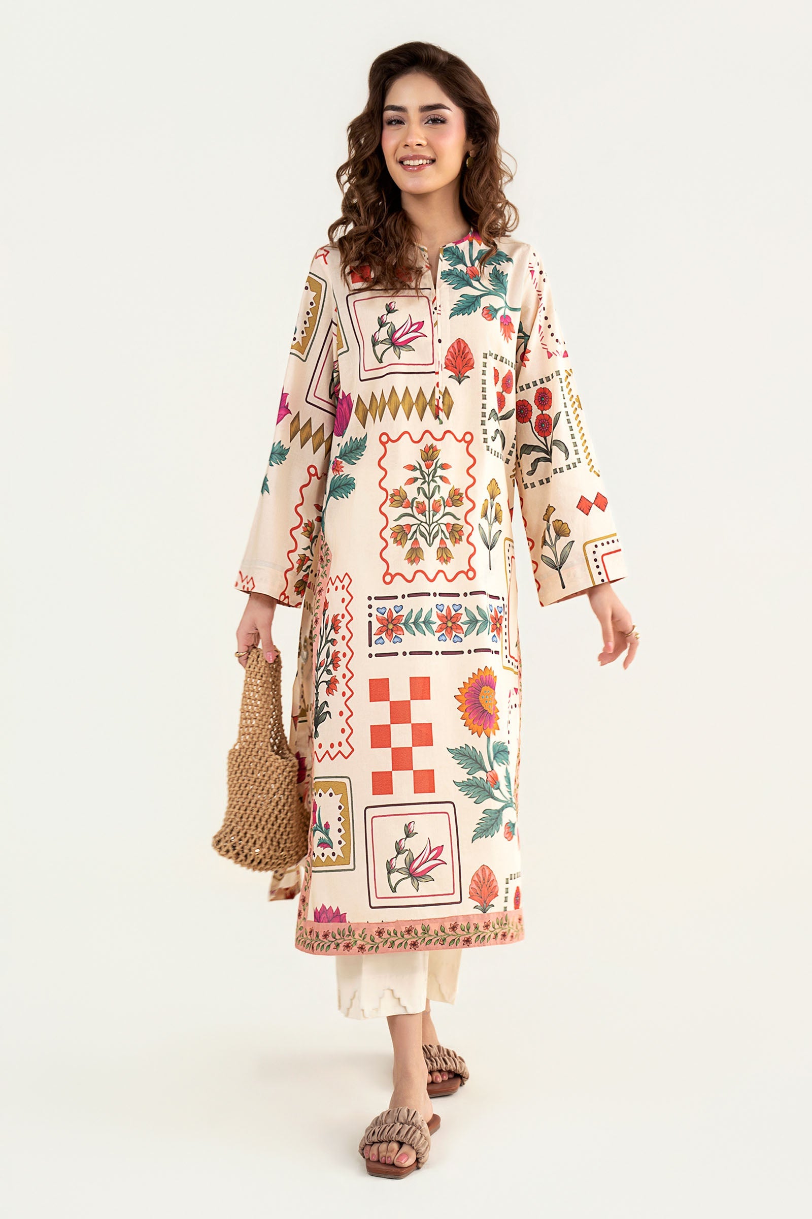 Printed Lawn Shirt