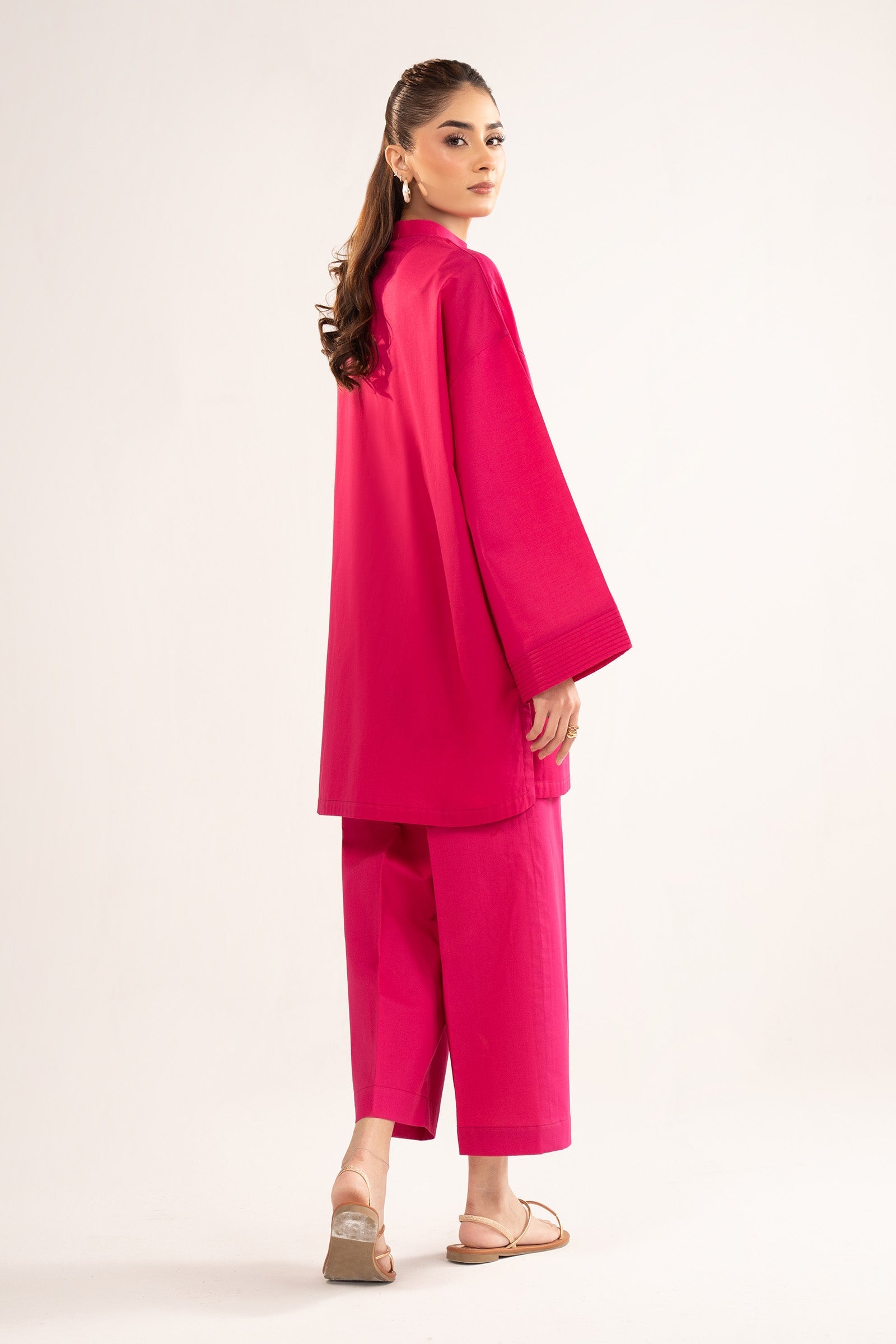 2 Pc Dyed Lawn Suit