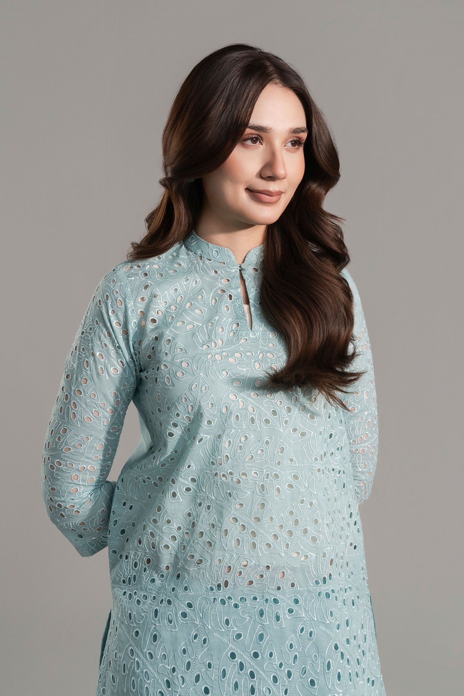 2 Pc Embroidered Lawn Suit