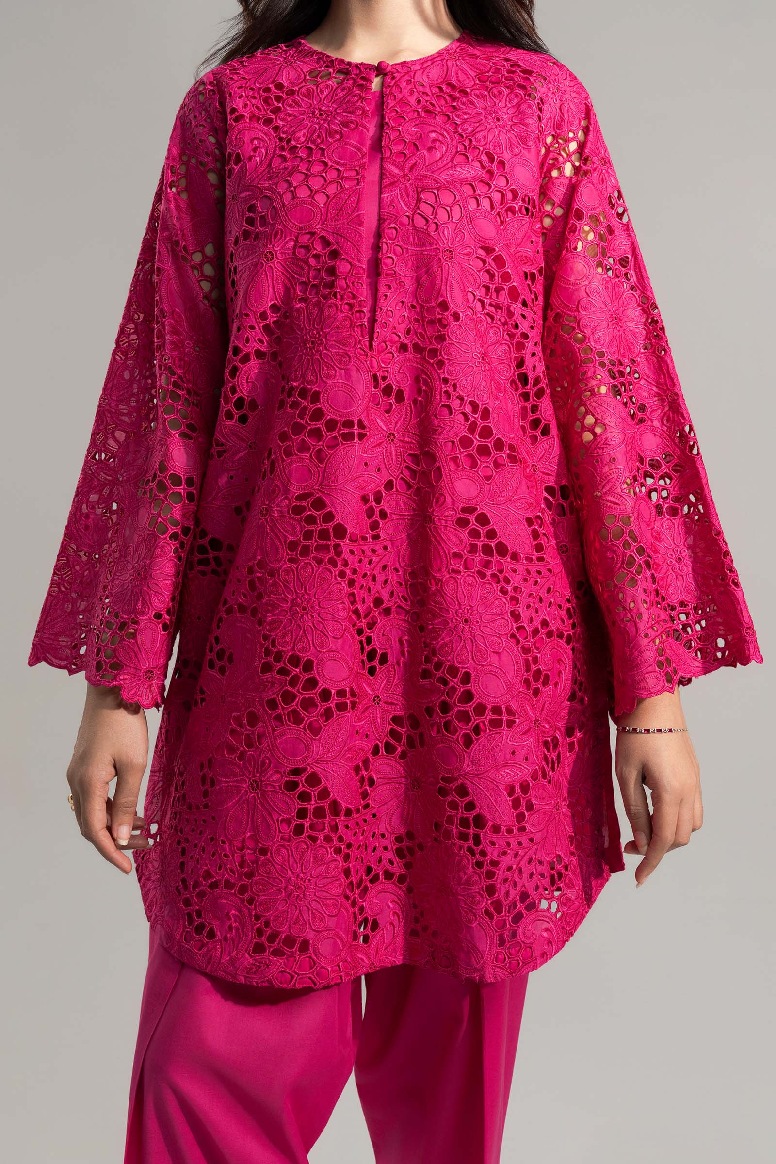 2 Pc Embroidered Lawn Suit
