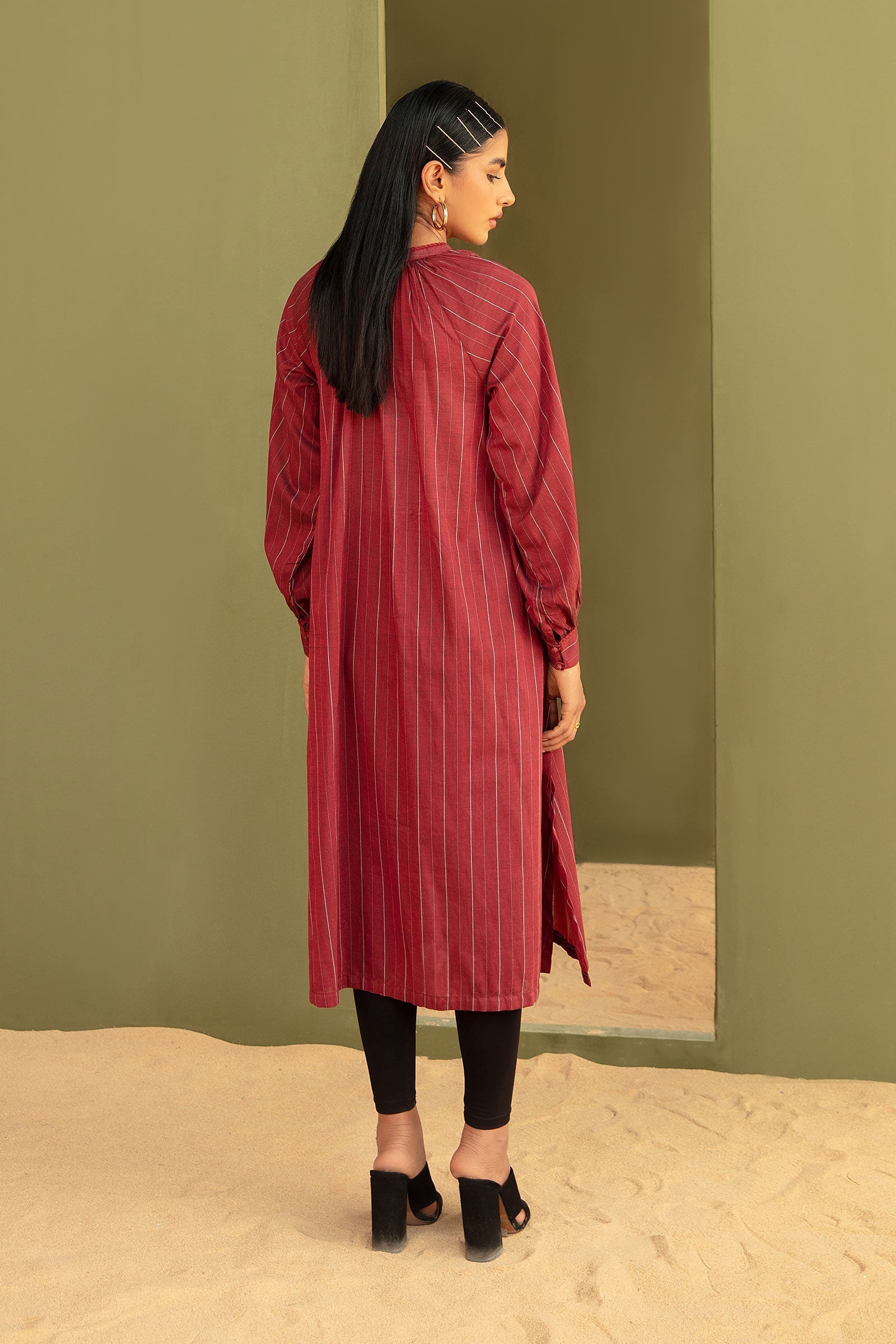 Shirt Maroon