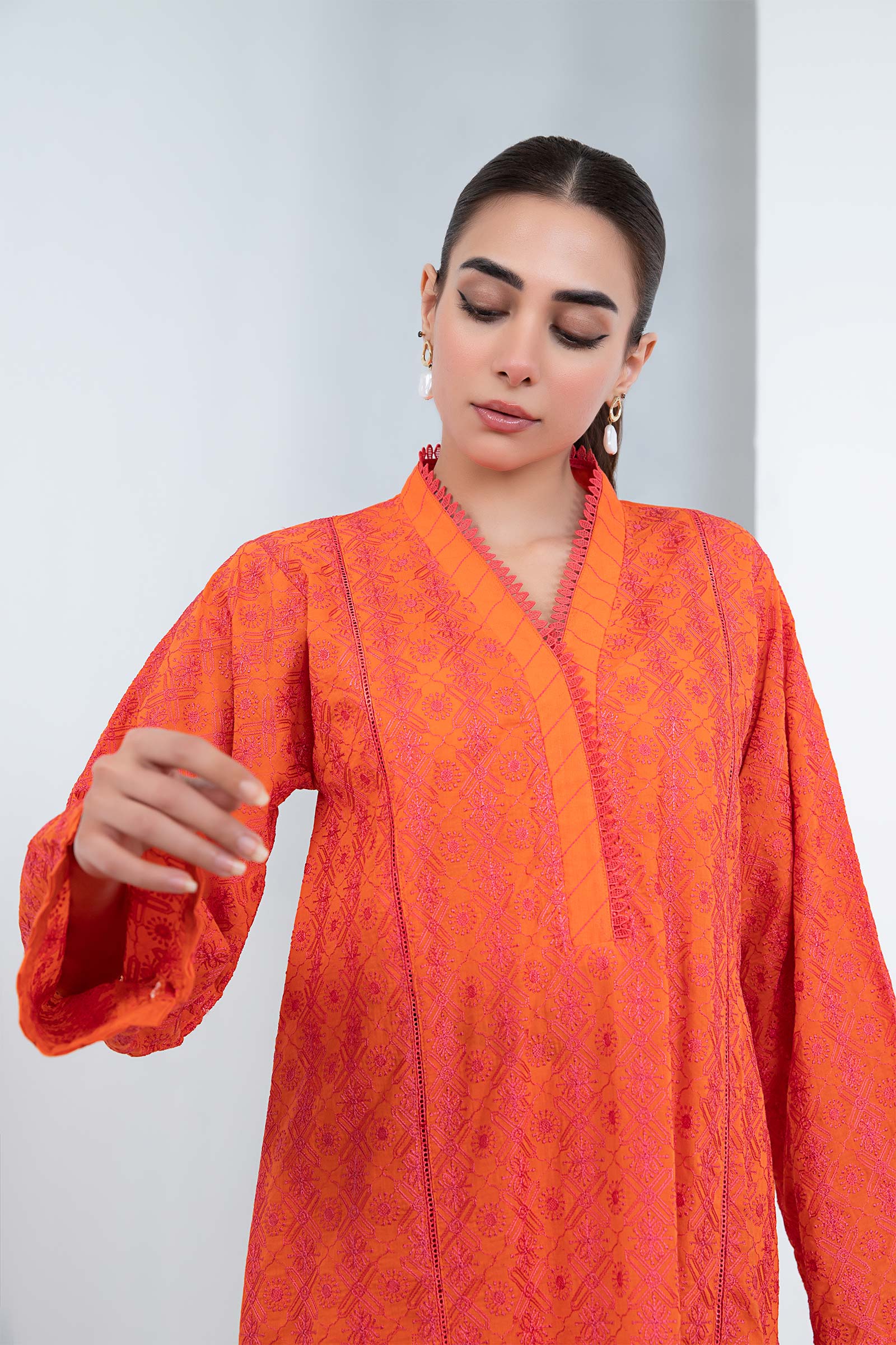 Embroidered Lawn Shirt