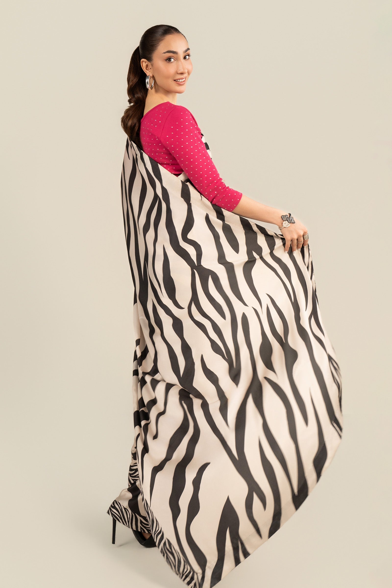 Embellished Silk Saree