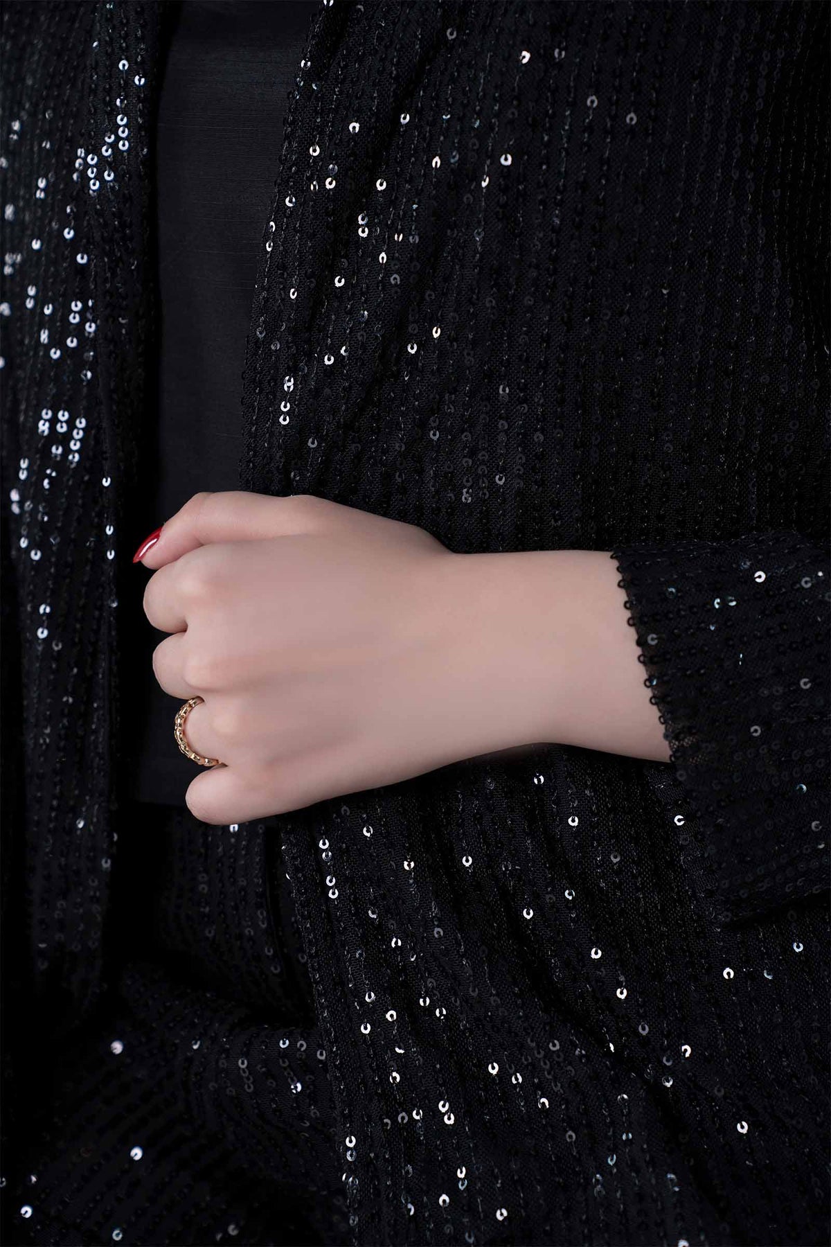 3 Pc Sequined Pantsuit