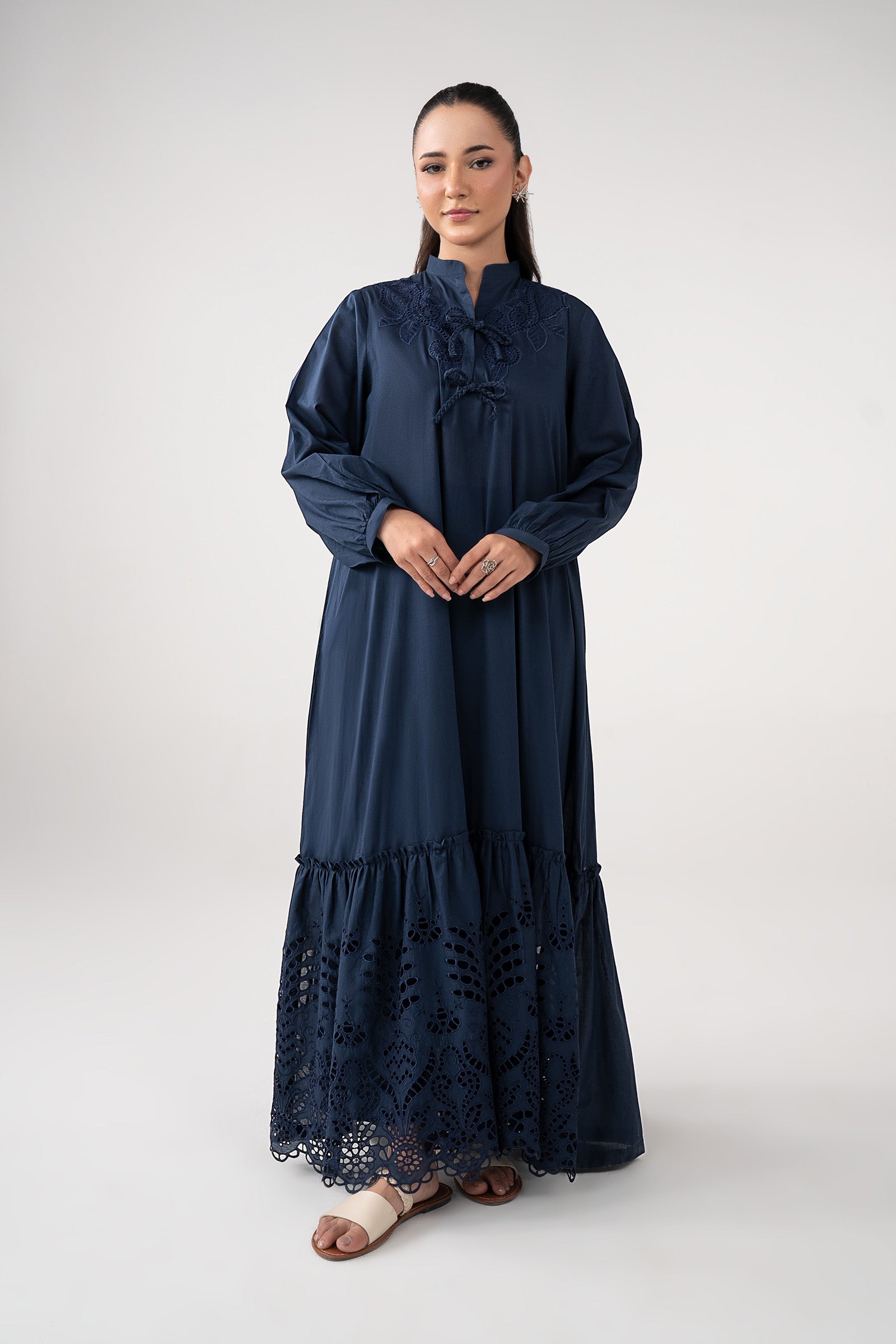 Embroidered Lawn Dress