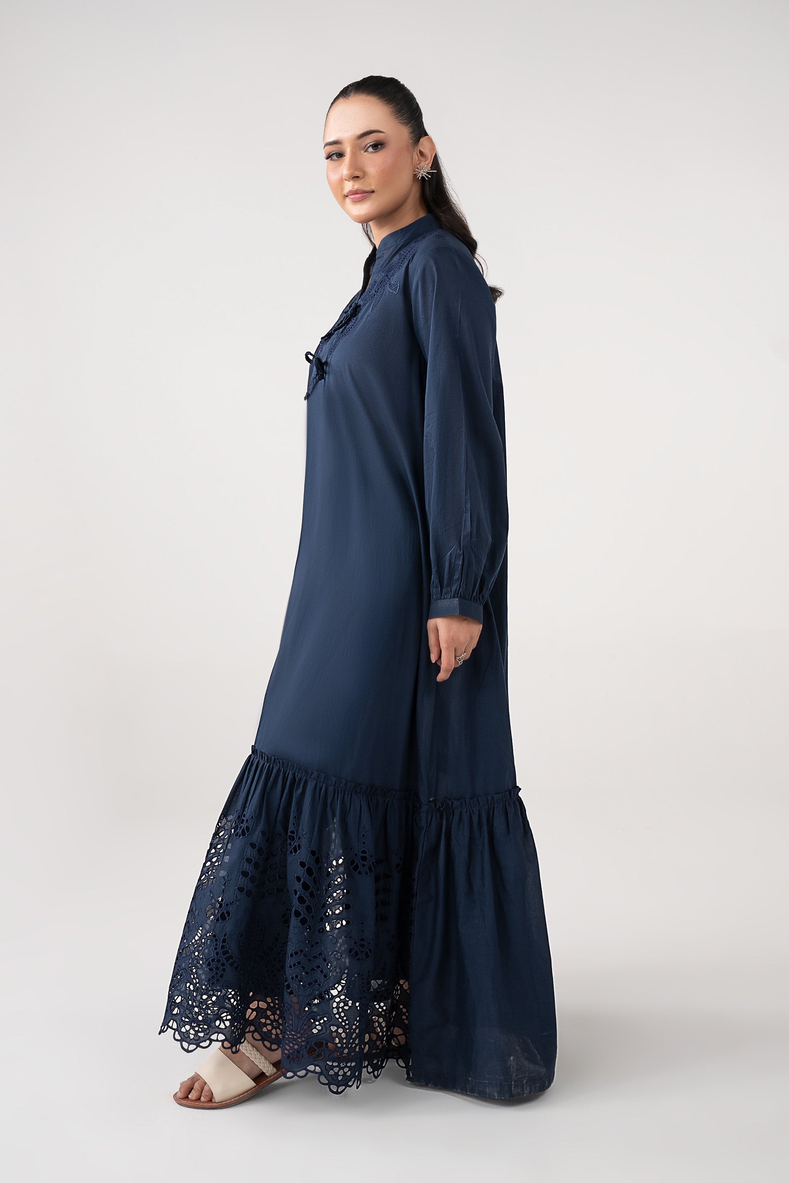 Embroidered Lawn Dress