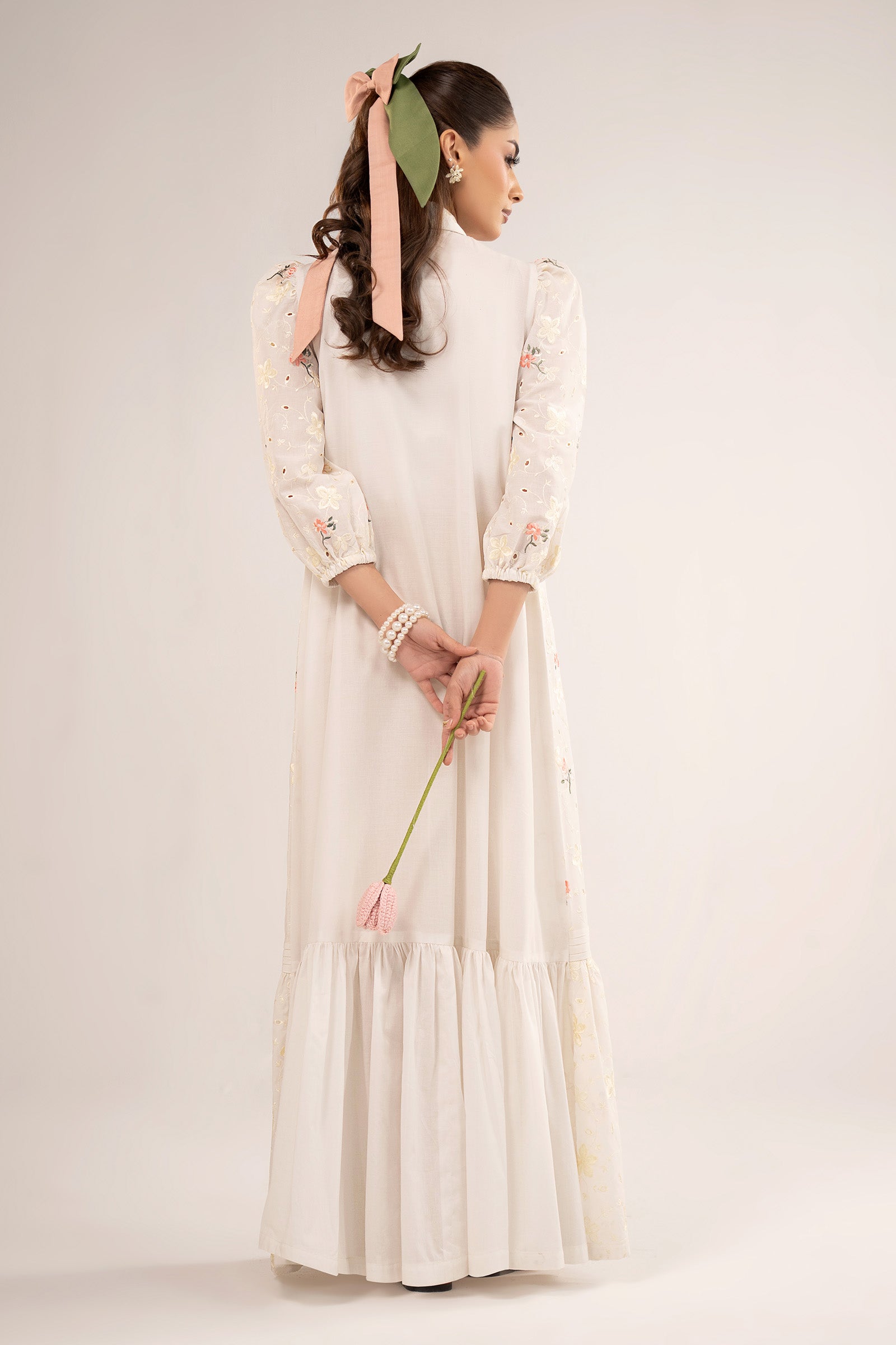 Embroidered Lawn Dress