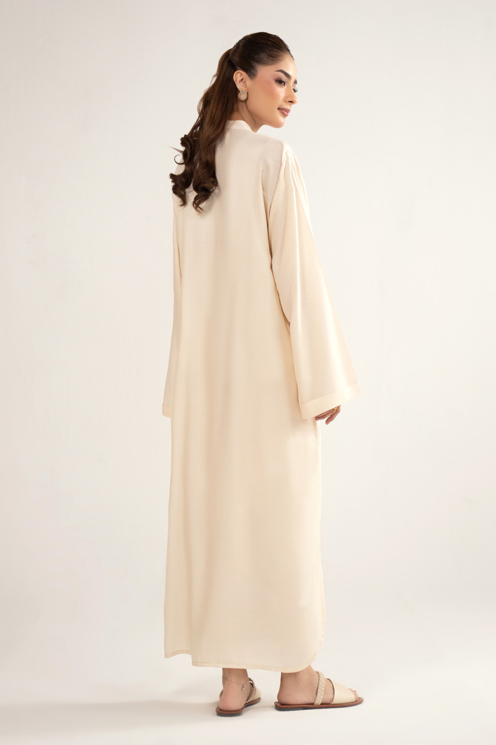 Embroidered Arabic Lawn Shirt