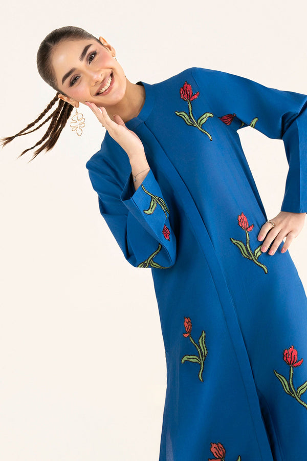 2 Pc Embroidered Lawn Suit