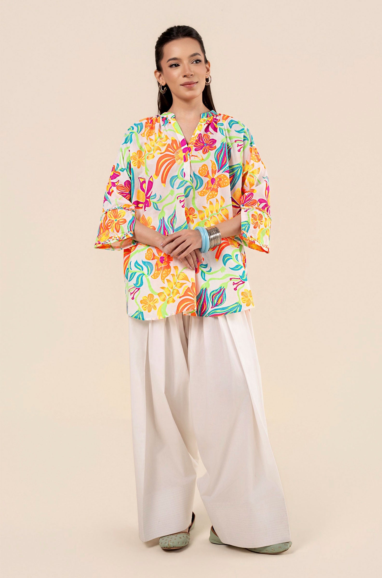 Printed Lawn Shirt