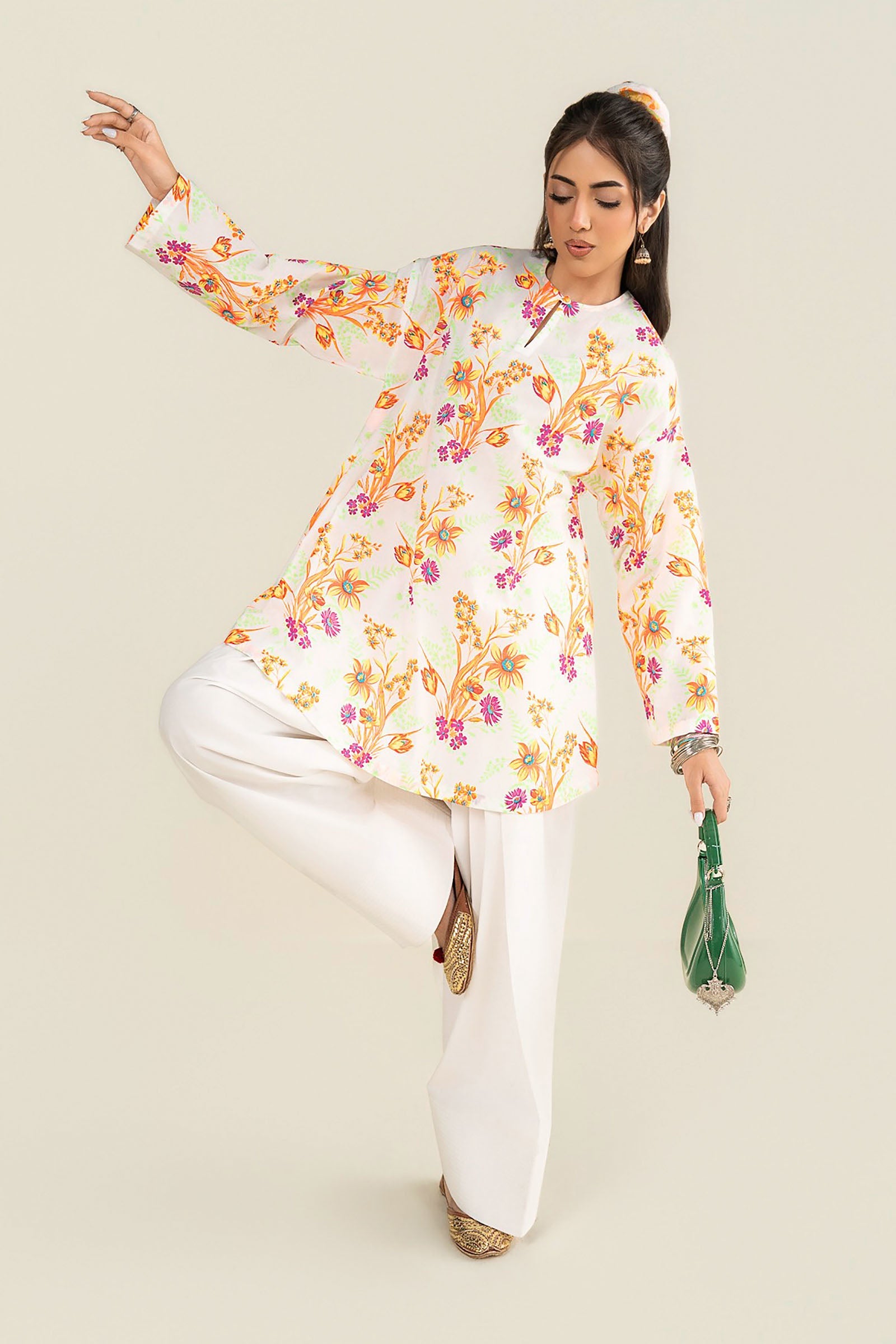 Printed Lawn Shirt