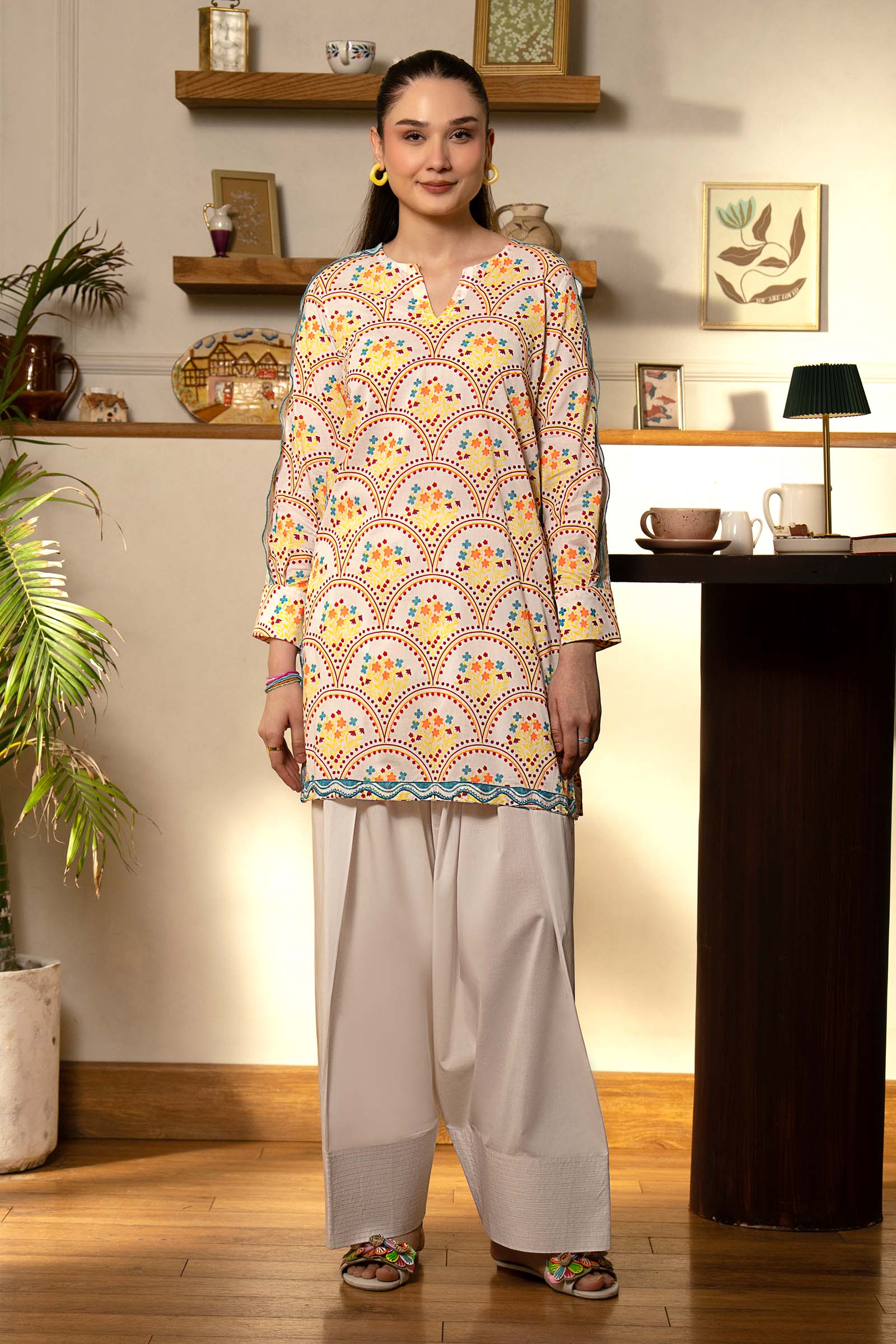 Printed Lawn Shirt