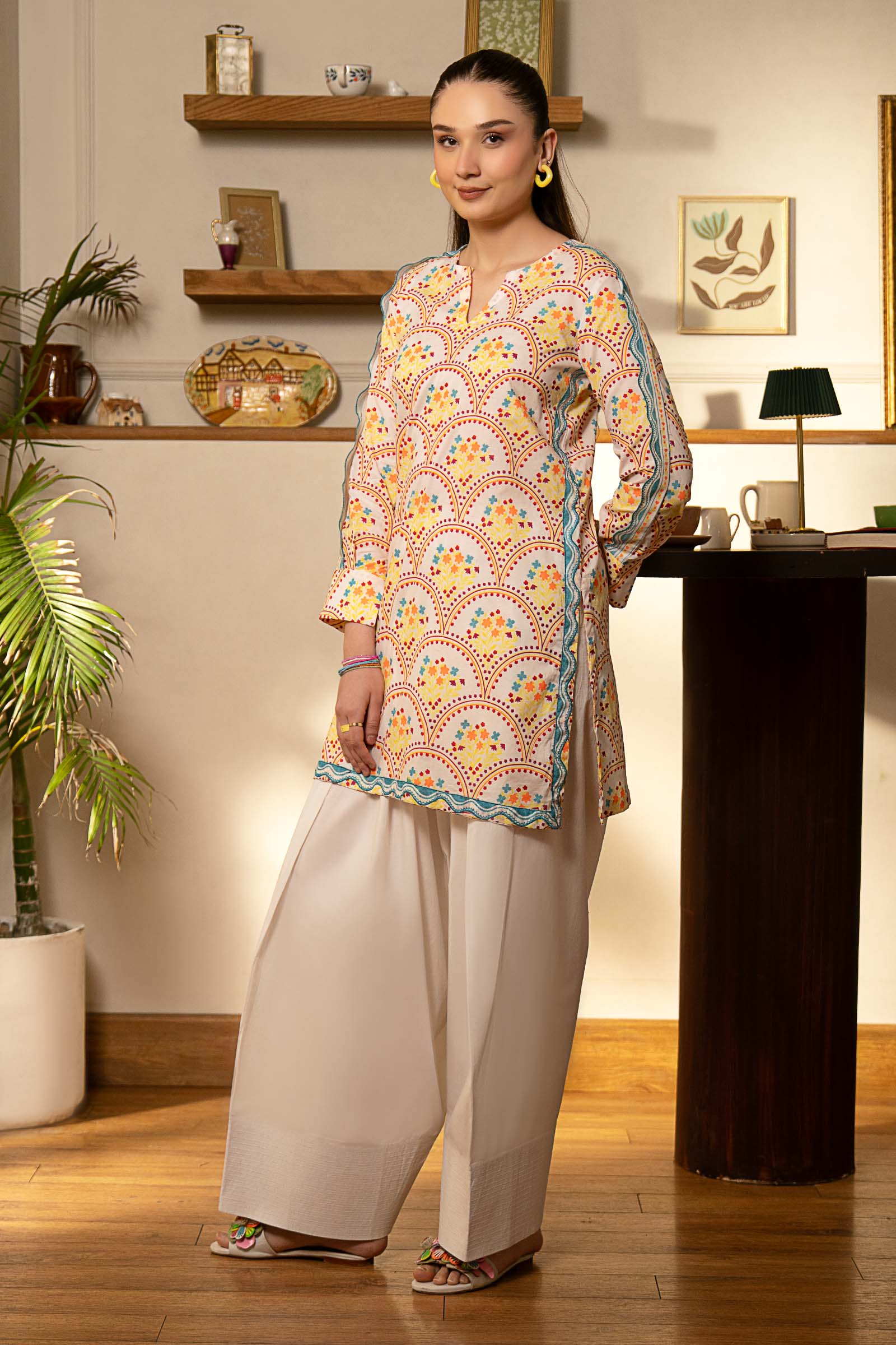 Printed Lawn Shirt