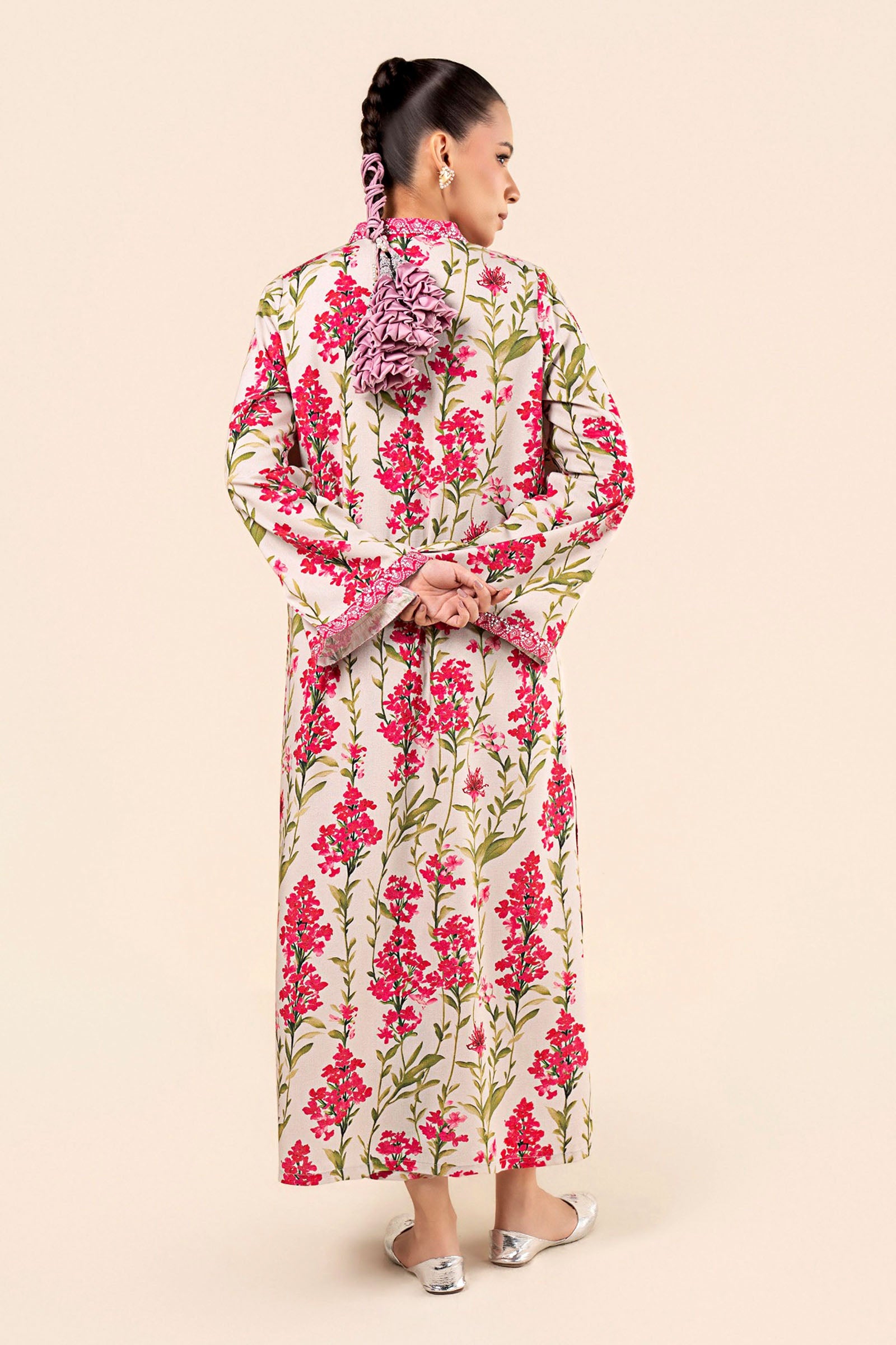 2 Pc Embroidered Karandi Suit