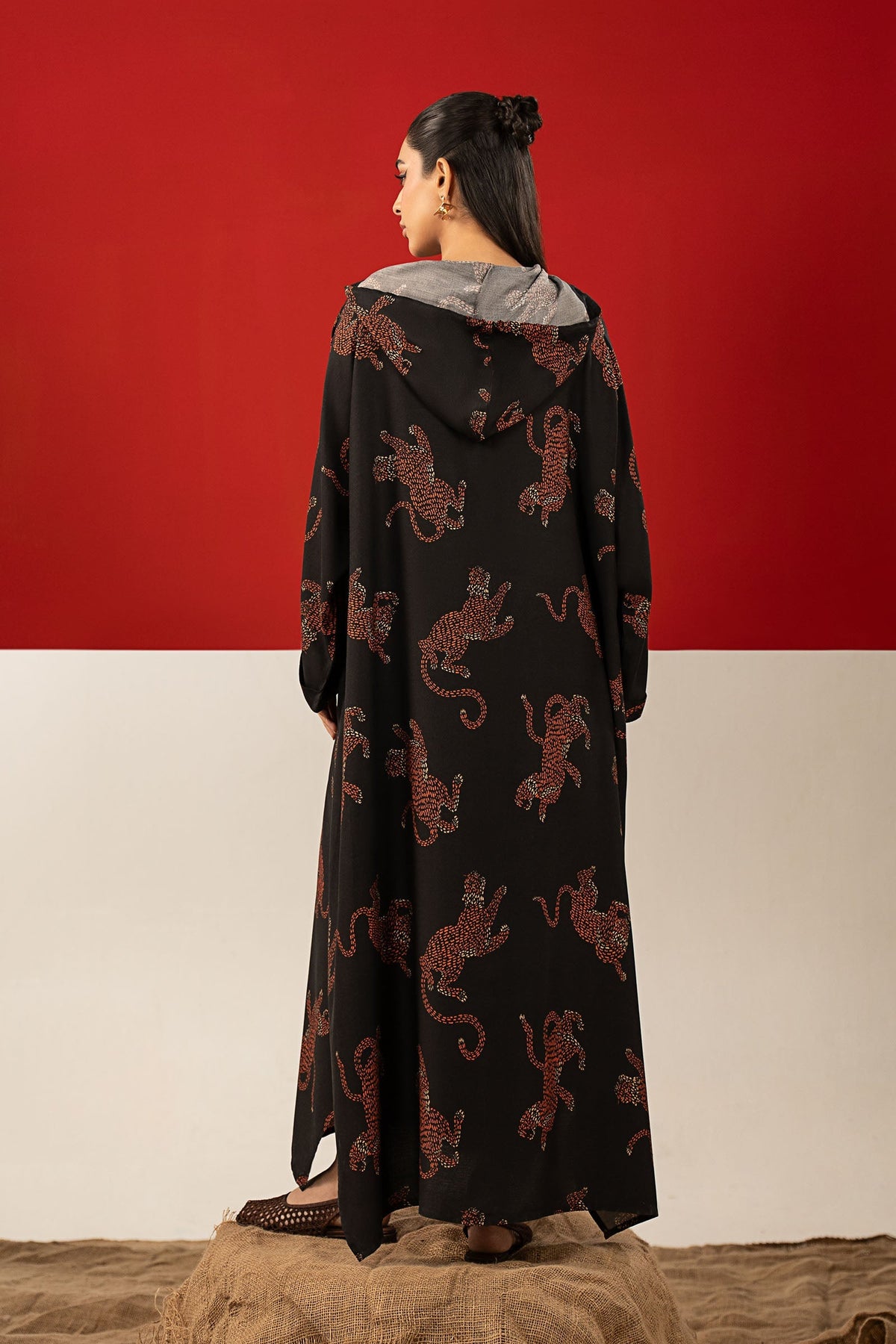 2 Pc Printed Linen Suit