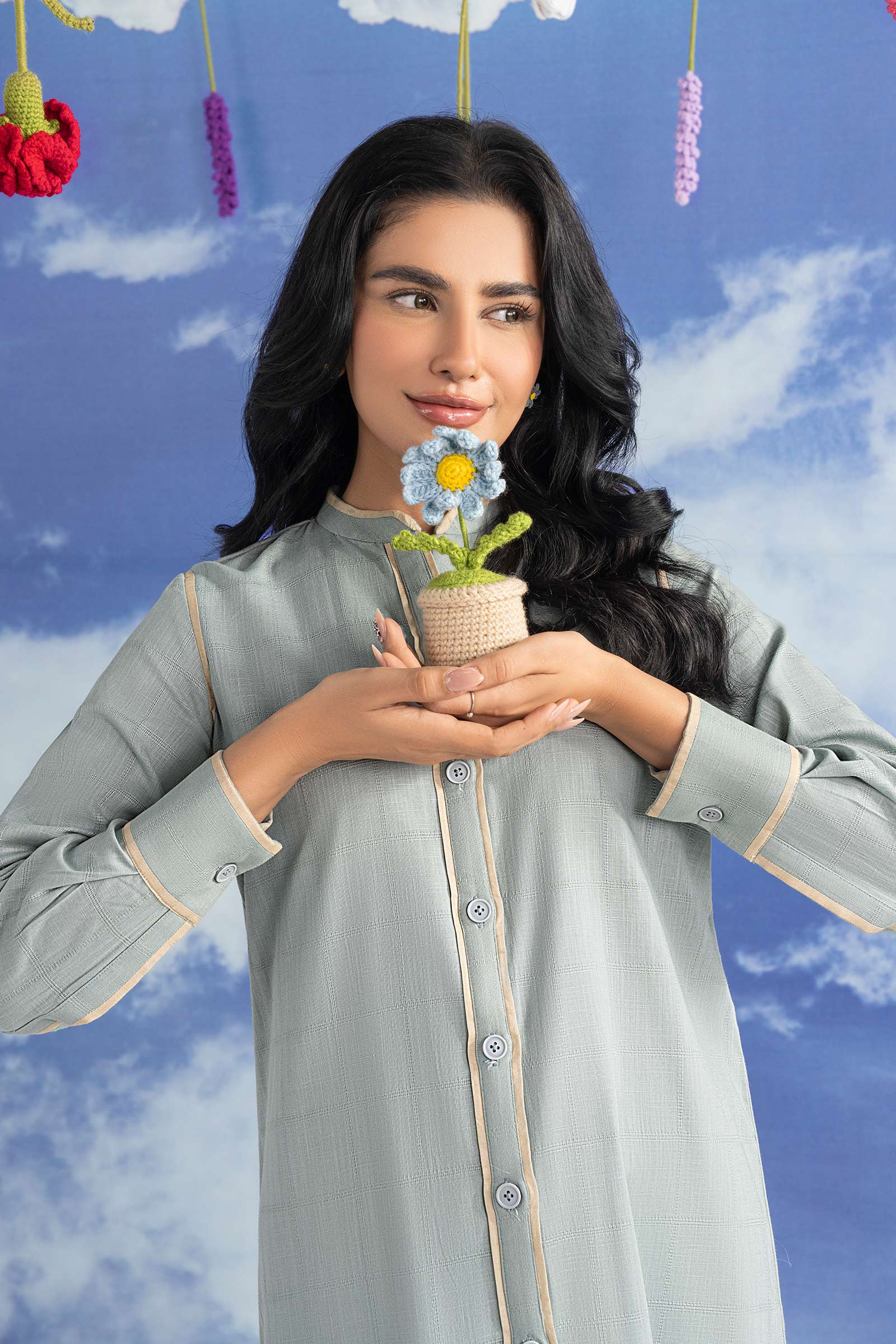 Dyed Textured Shirt