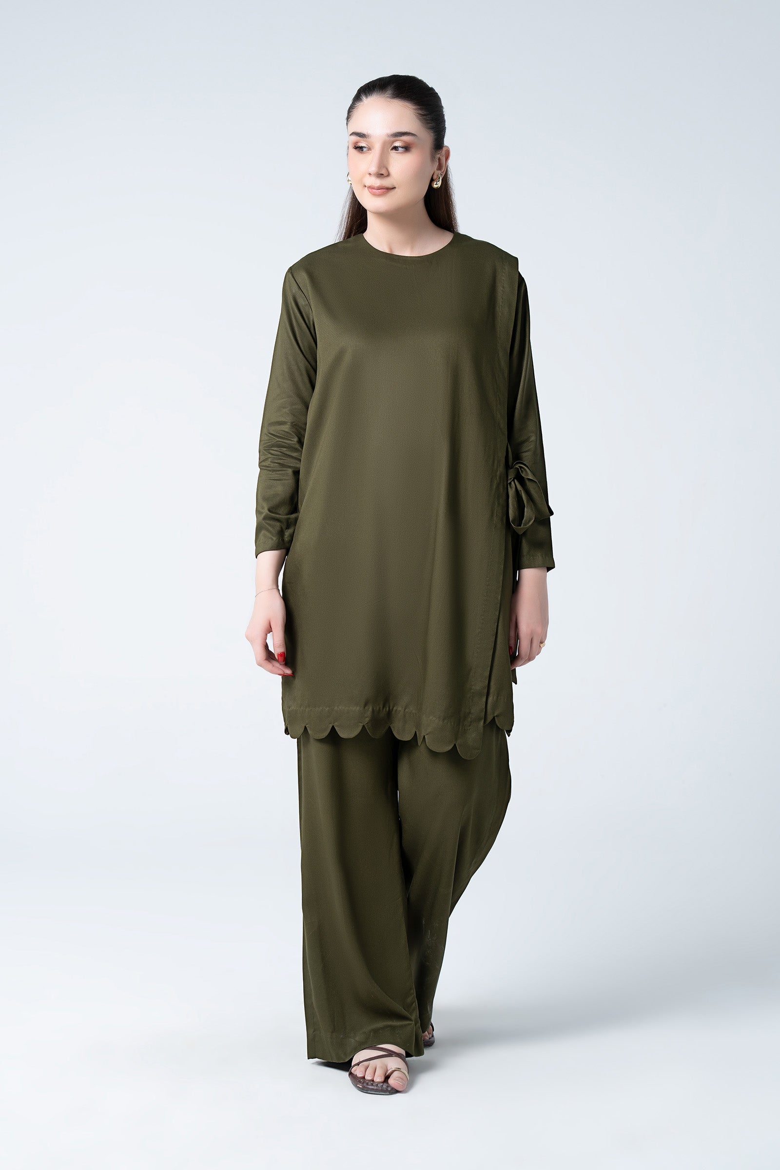 2 Pc Dyed Twill Suit