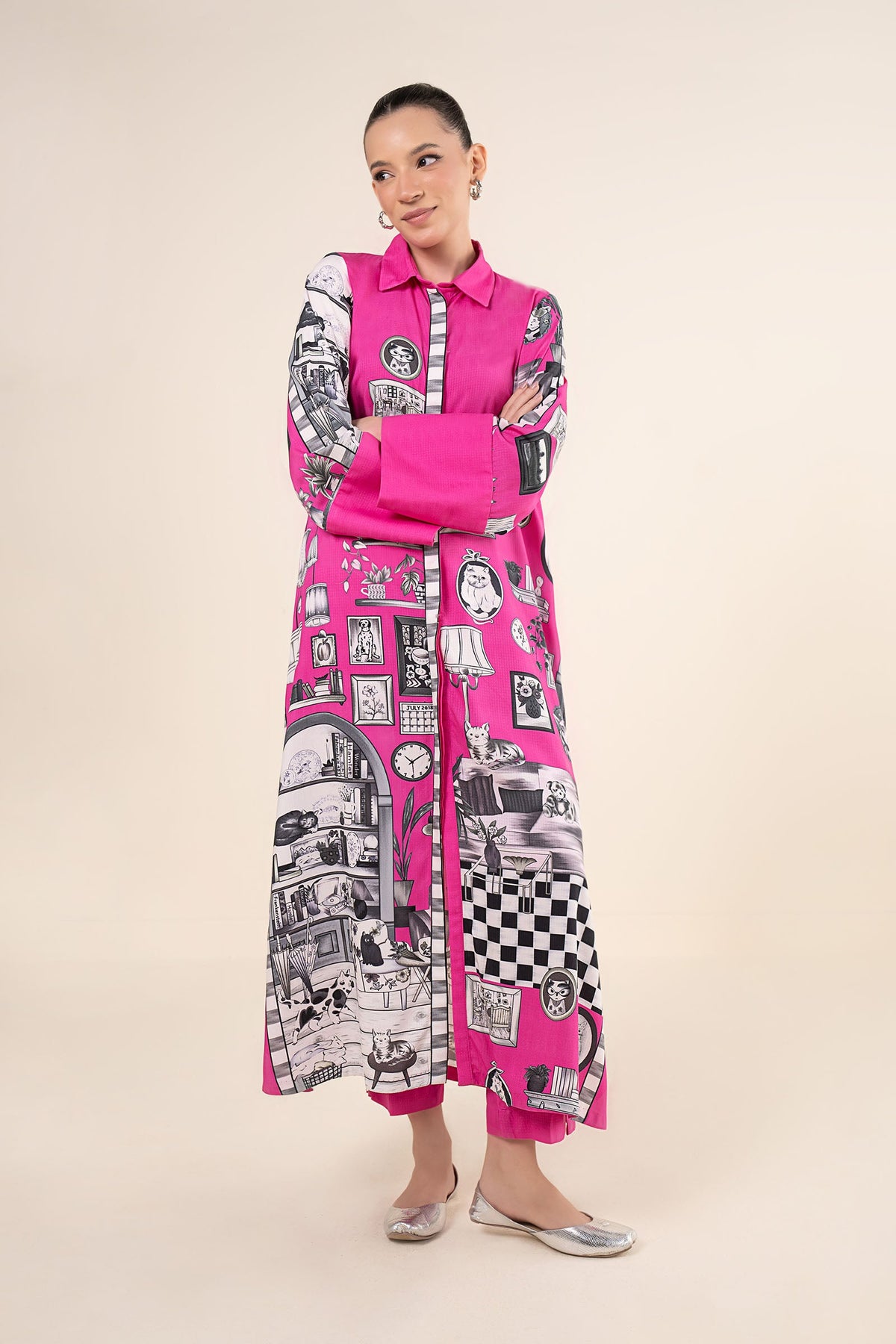 2 Pc Printed Ripstop Suit