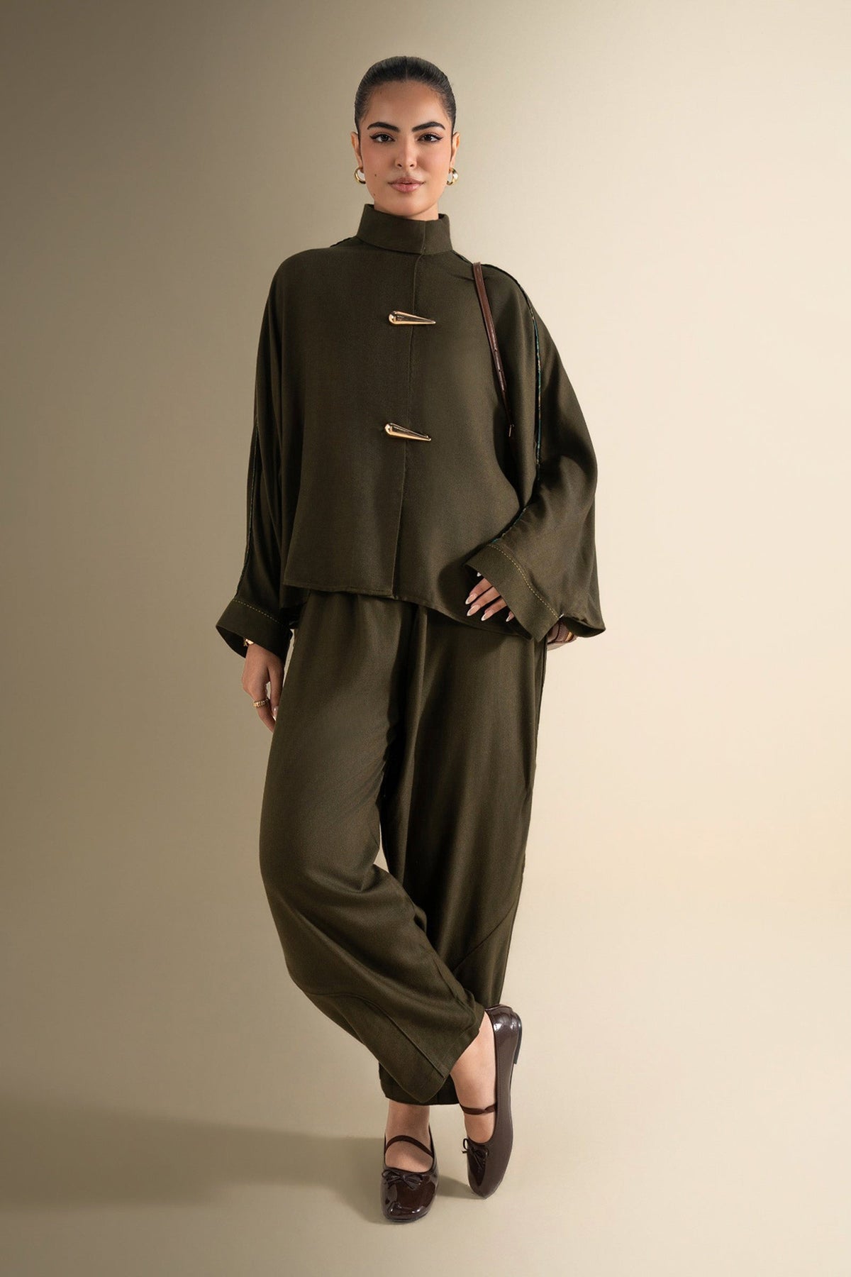 2 Pc Dyed Alpine Wool Suit