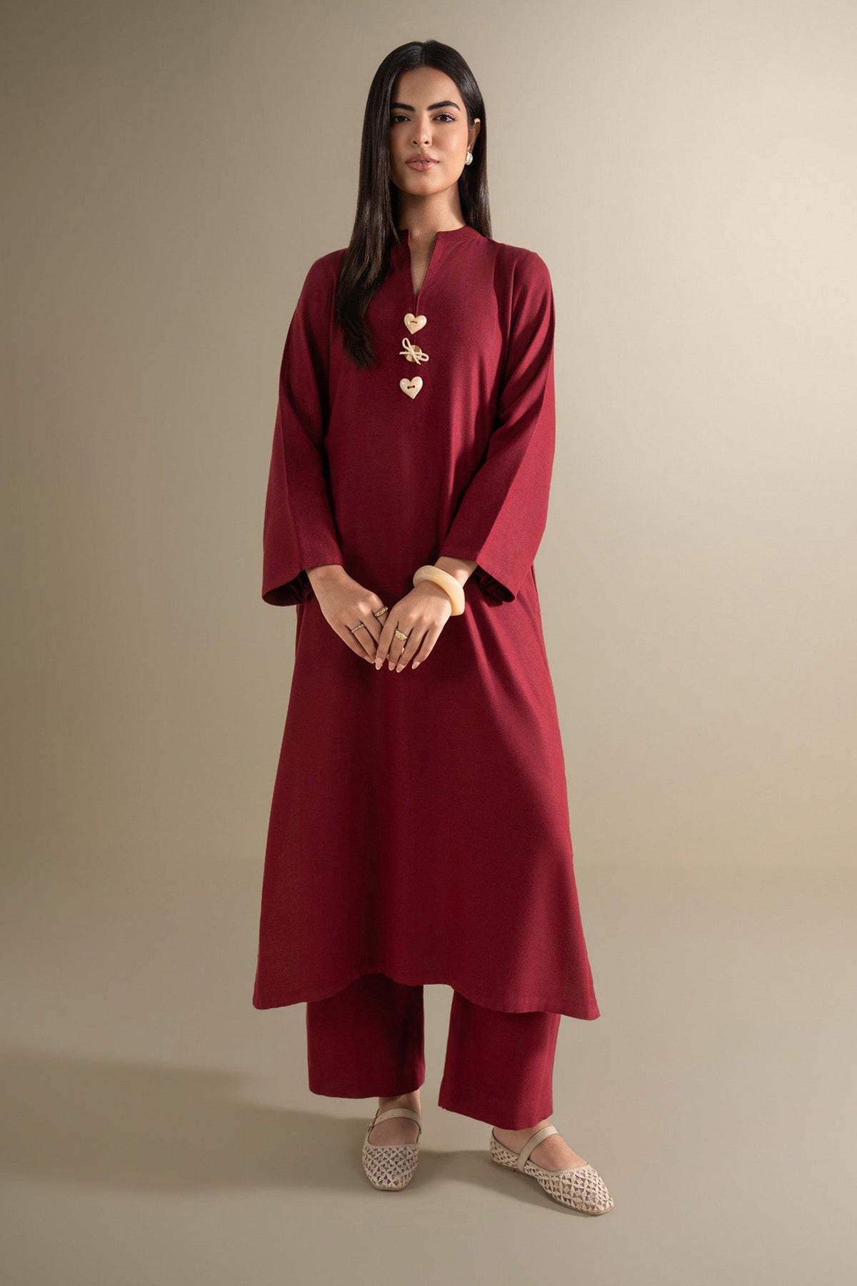 2 Pc Dyed Alpine Wool Suit