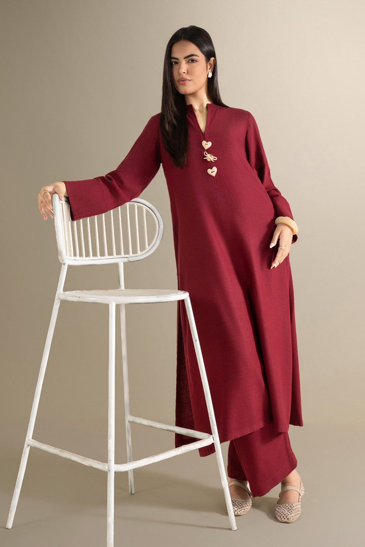 2 Pc Dyed Alpine Wool Suit