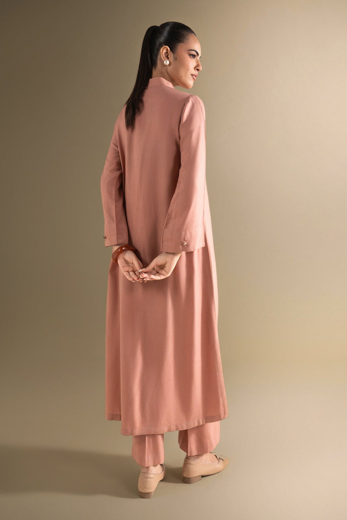 2 Pc Solid Alpine Wool Suit