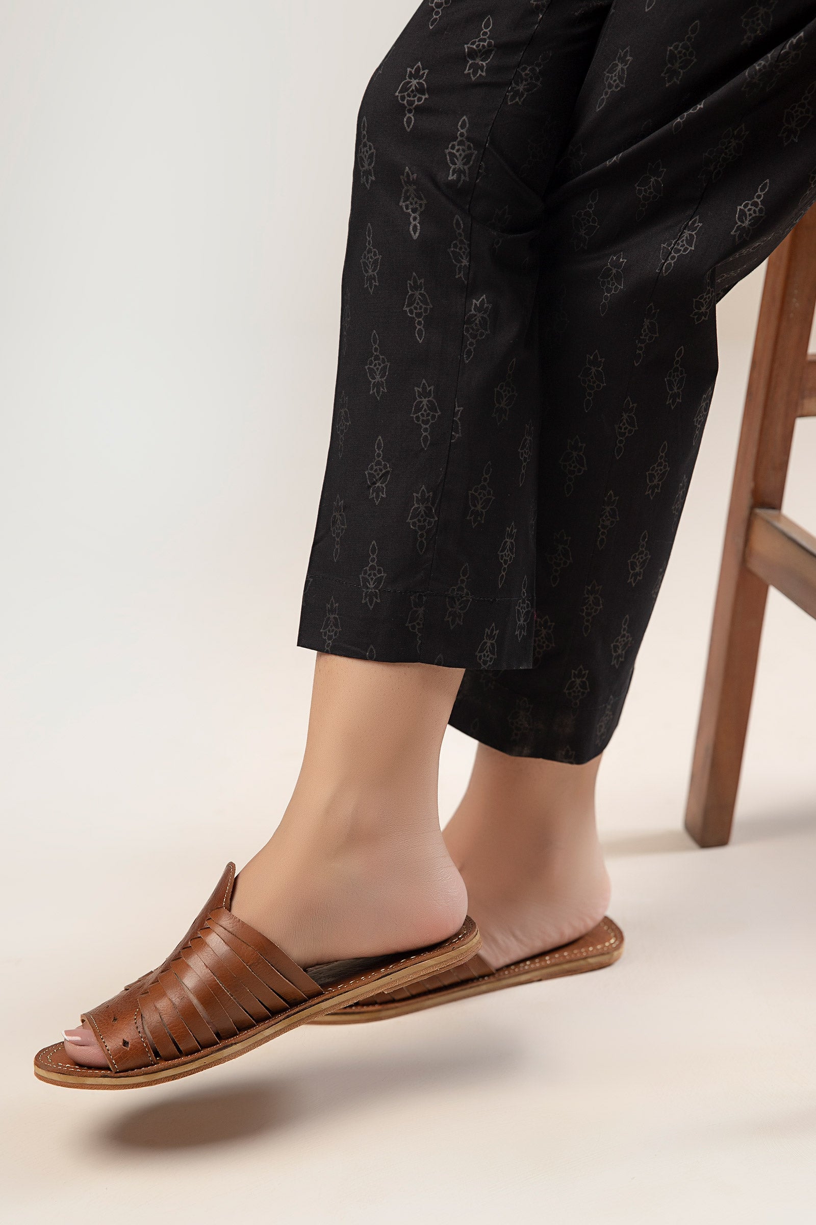 Printed Cambric Trouser