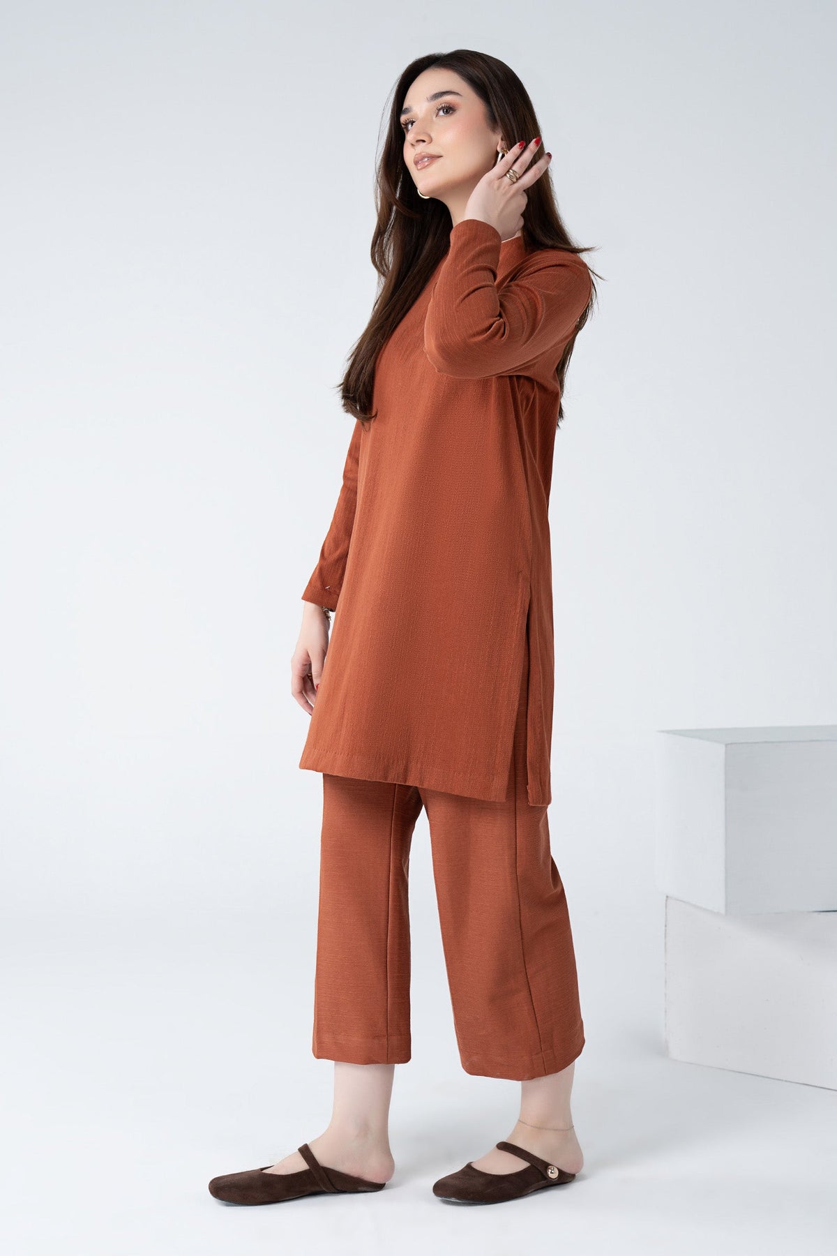 2 Pc Dyed Stretch Suit