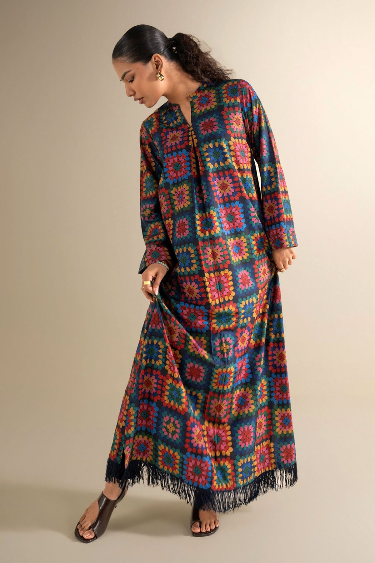 Printed Georgette Shirt