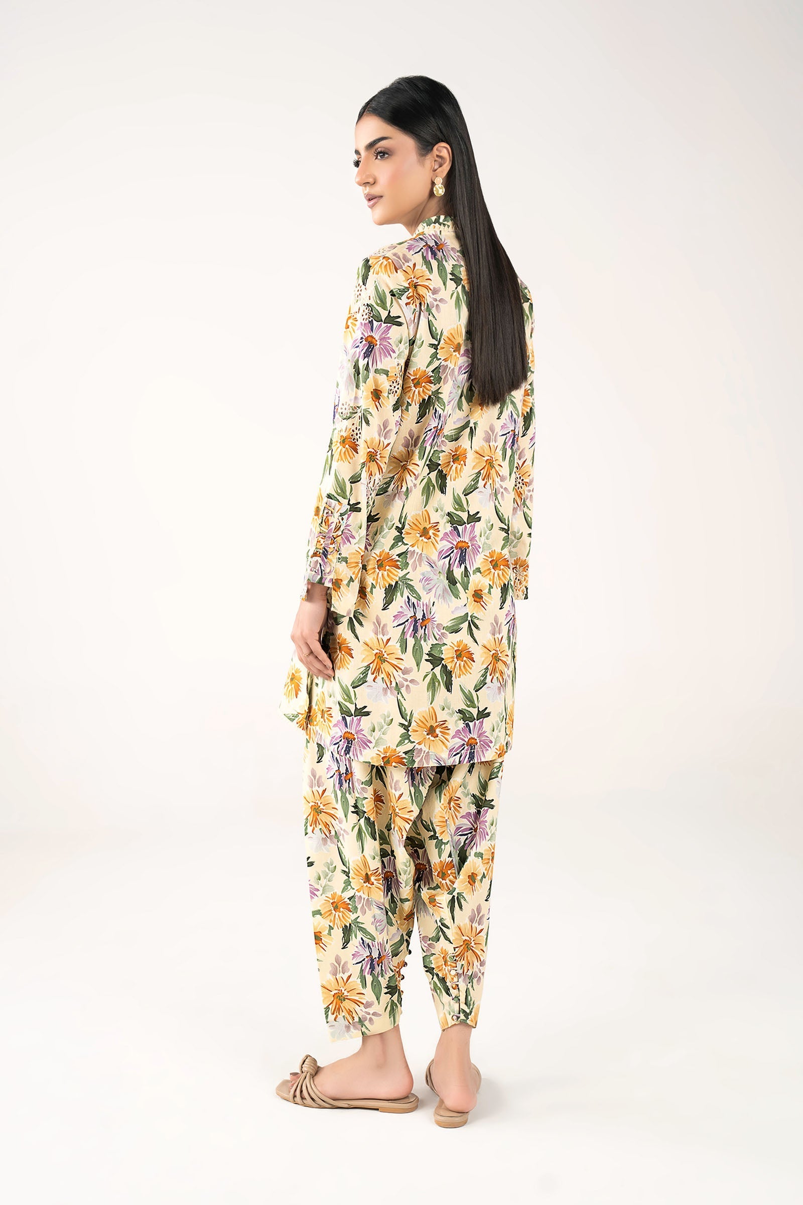 2 Pc Embroidered Lawn Suit