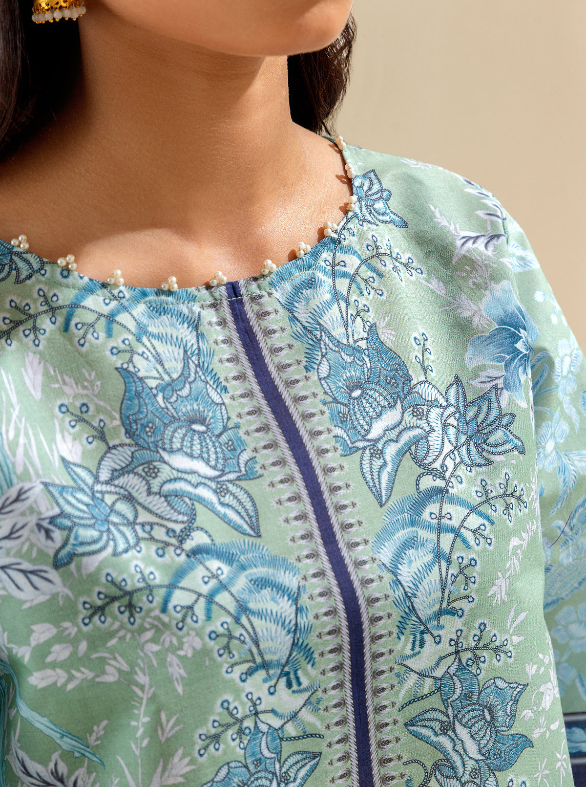 3 Piece Printed Lawn Suit (Unstitched)