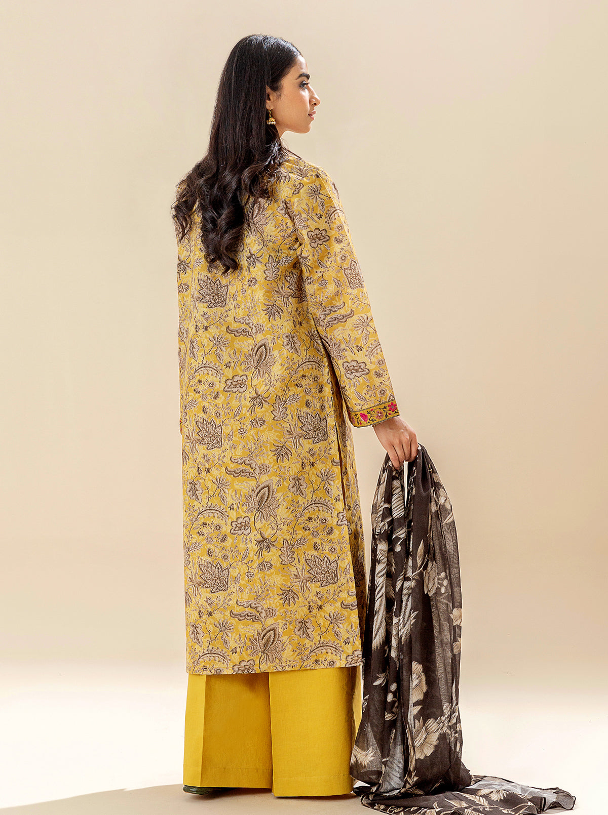 3 Piece Printed Lawn Suit (Unstitched)