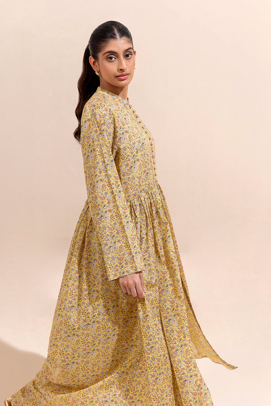 2 Piece Printed Lawn Suit-Sunday Sauna (Unstitched)