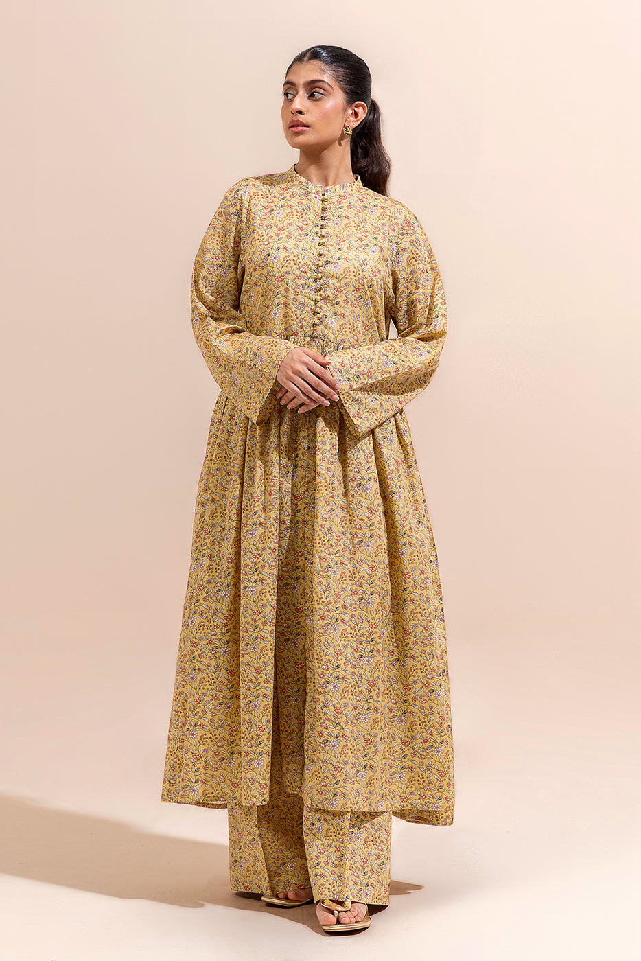 2 Piece Printed Lawn Suit-Sunday Sauna (Unstitched)