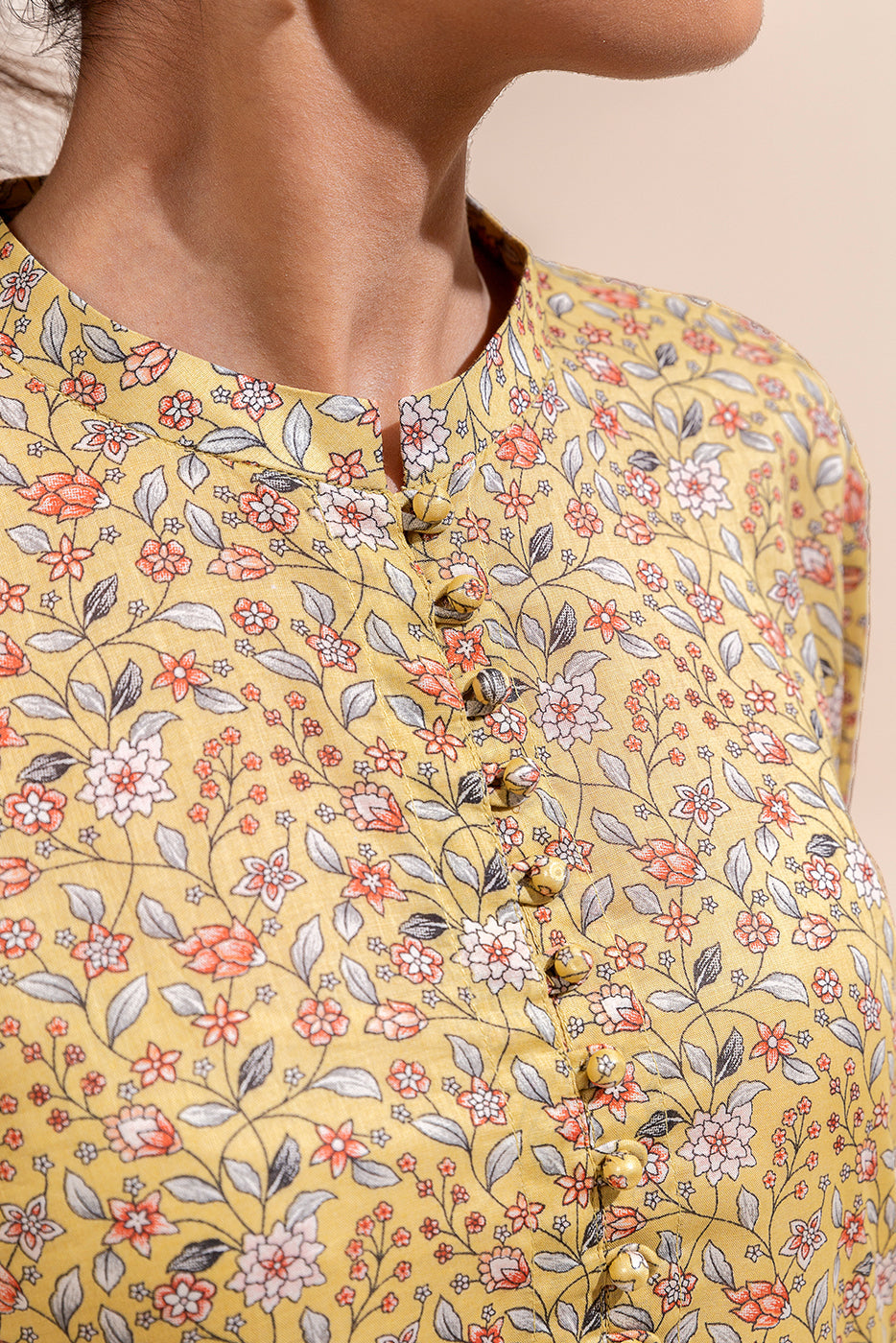 2 Piece Printed Lawn Suit-Sunday Sauna (Unstitched)