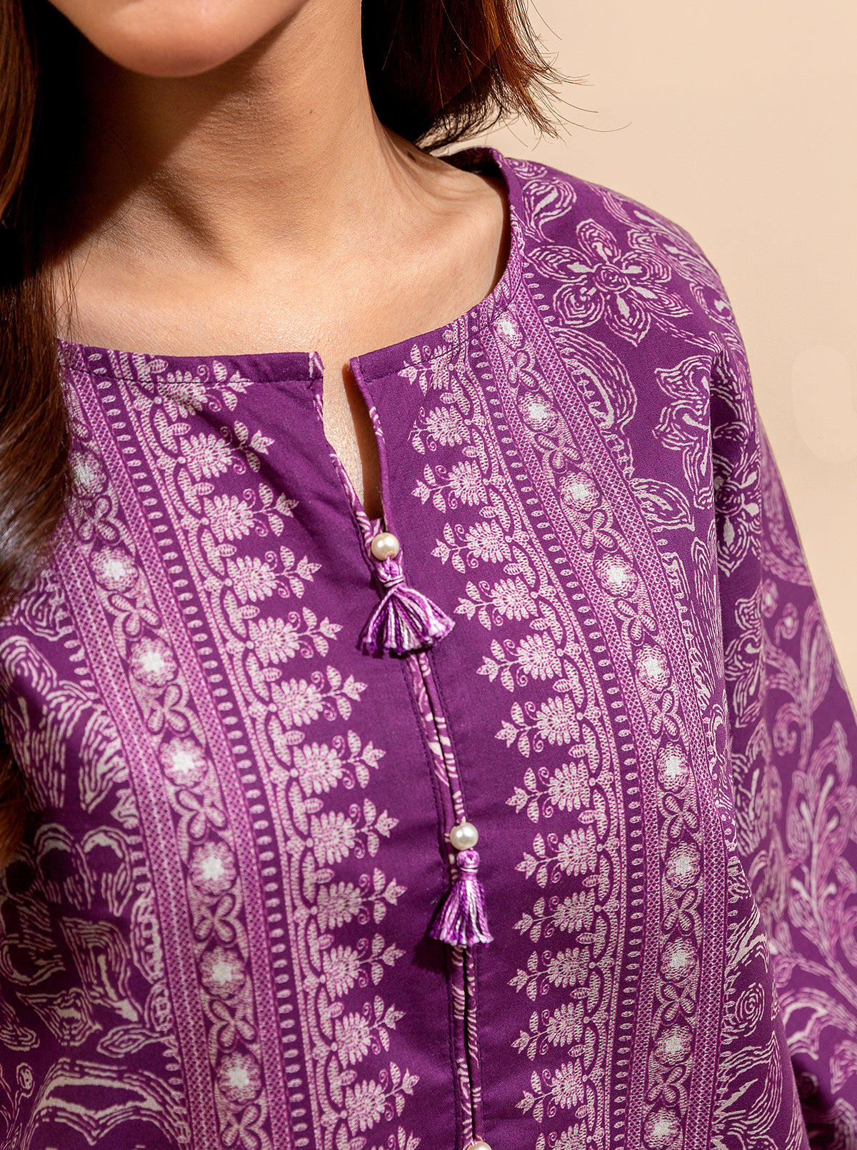 2 Piece Printed Lawn Suit-Magic Malevolence (Unstitched)