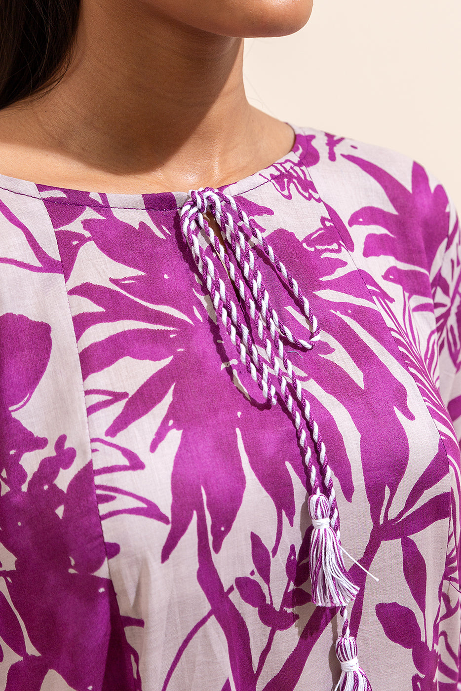 2 Piece Printed Lawn Suit-Vivid Imagination (Unstitched)