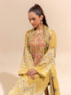 3 Piece Embroidered Lawn Suit-Sombre Sun (Unstitched)