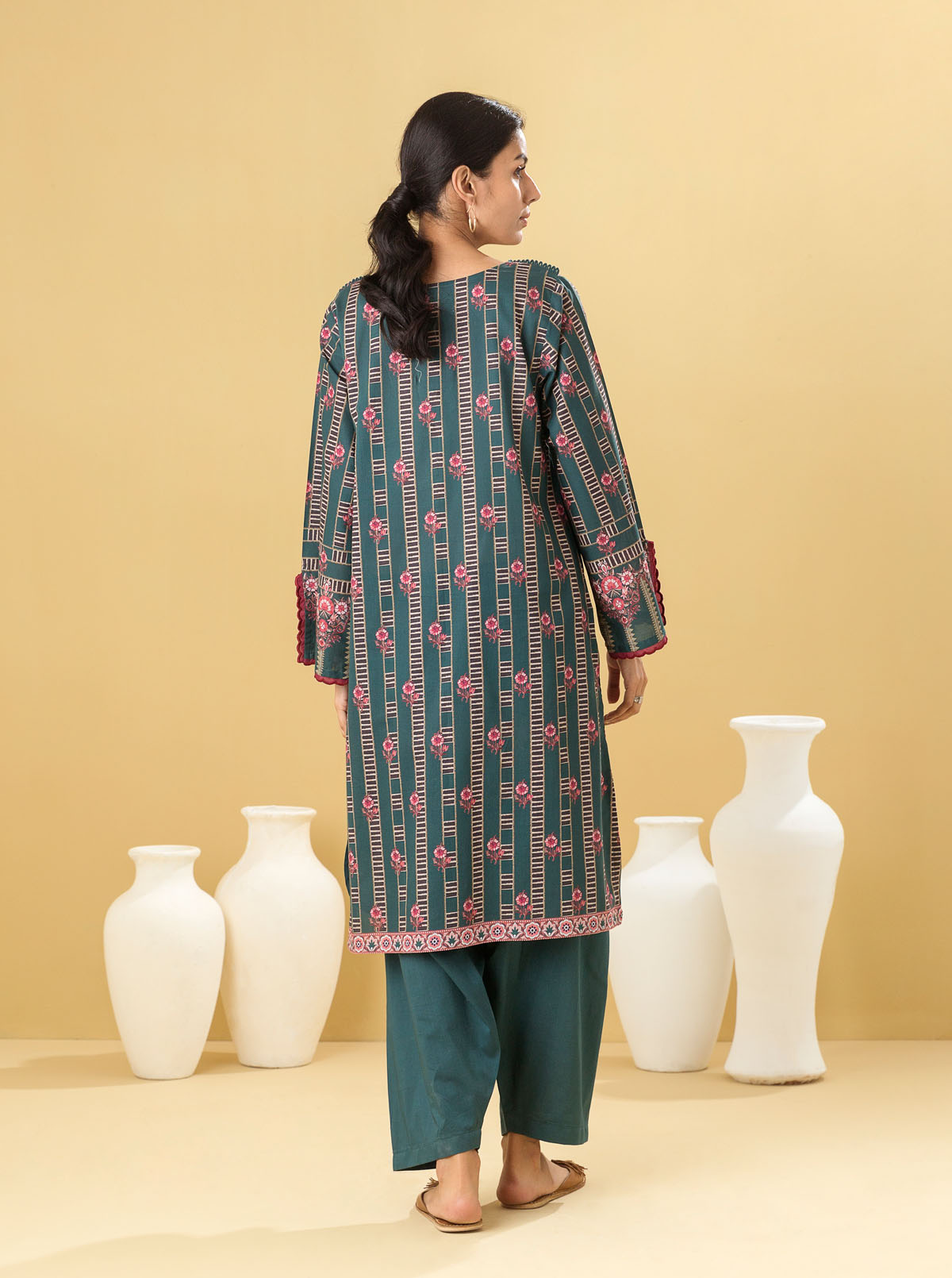1 PIECE - PRINTED LAWN SHIRT - DREAMY HAZE