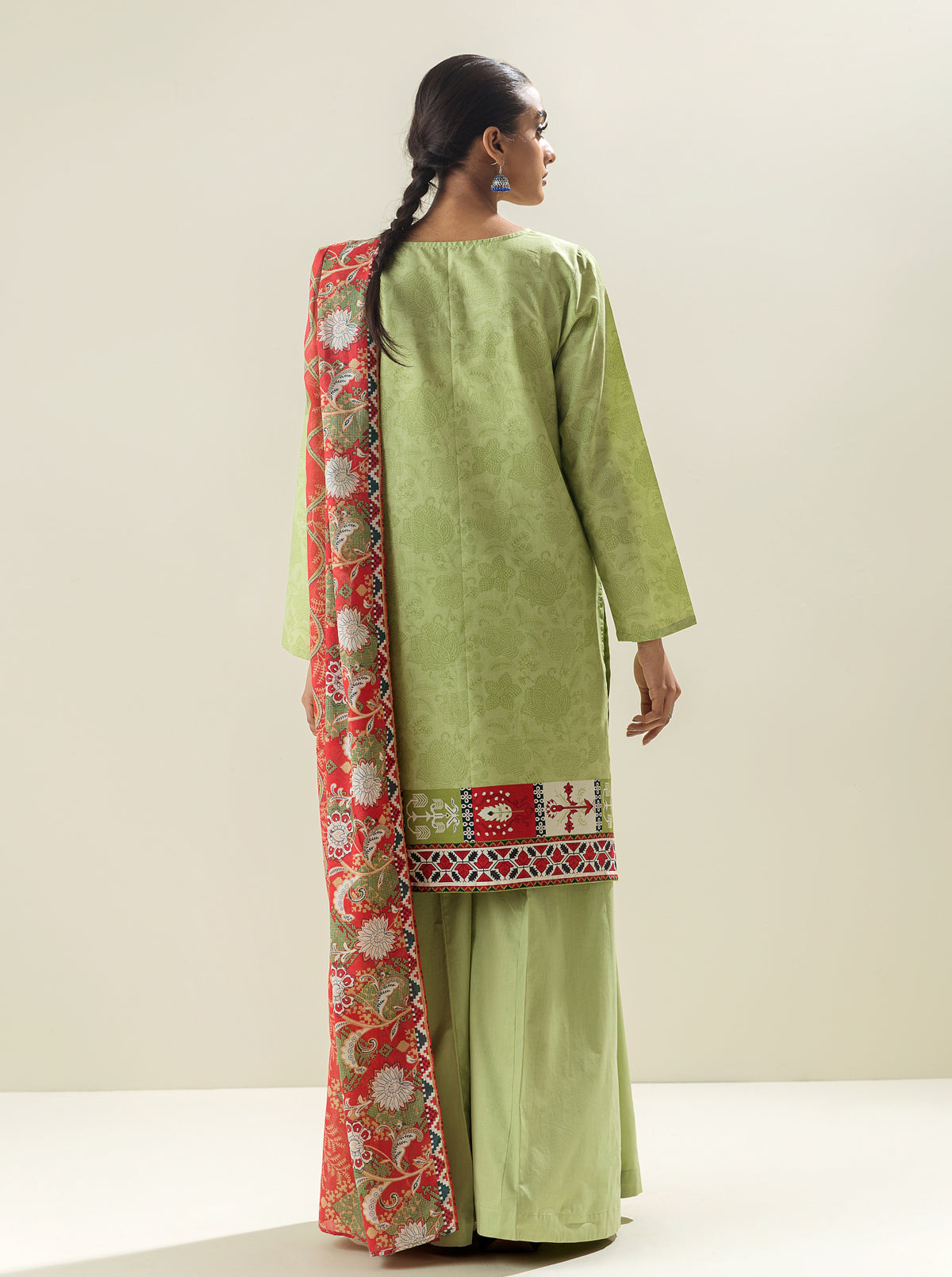 2 Piece - Embroidered Lawn Suit - Youthful Vibrancy