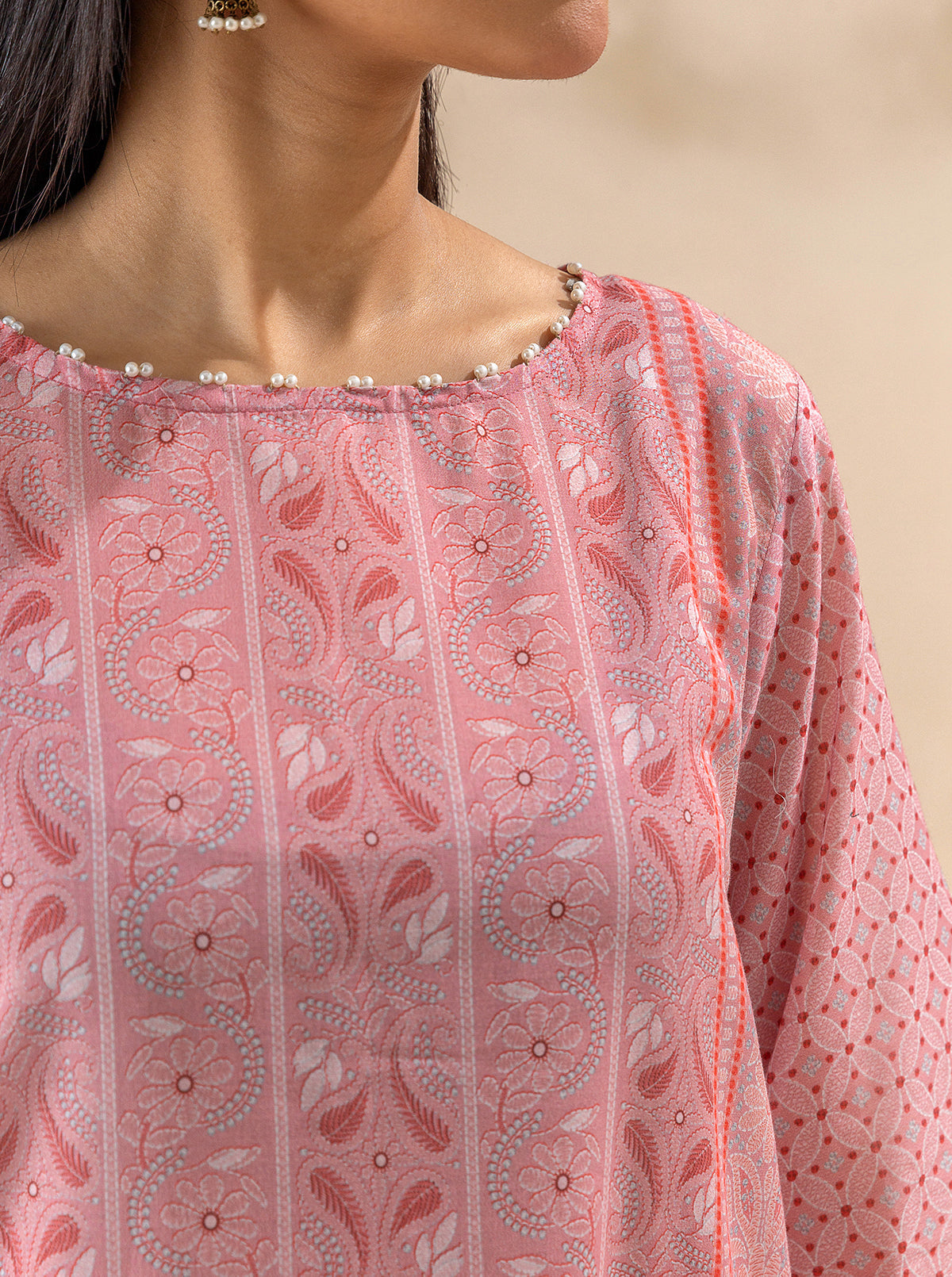 3 Piece Printed Lawn Suit-Serene Needle (Unstitched)