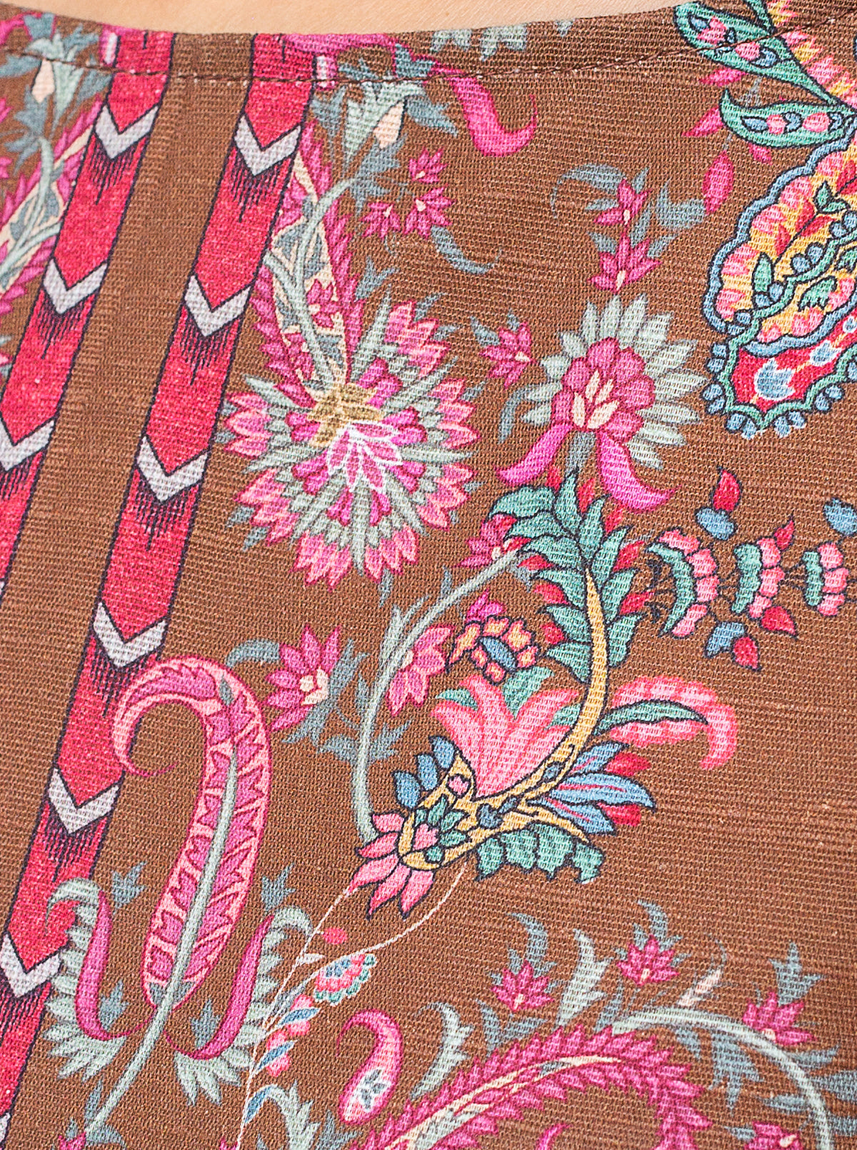 3 Piece - Printed Khaddar Suit - Divine Plum