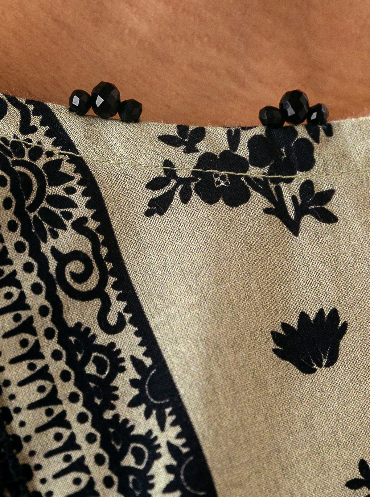 1 PIECE - PRINTED LAWN SHIRT - MAJESTIC BLOOM