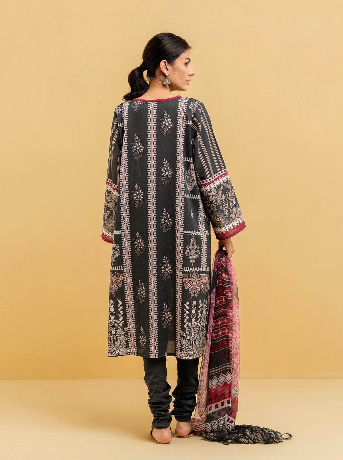 3 Piece - Printed Lawn Suit - Grace Gloria