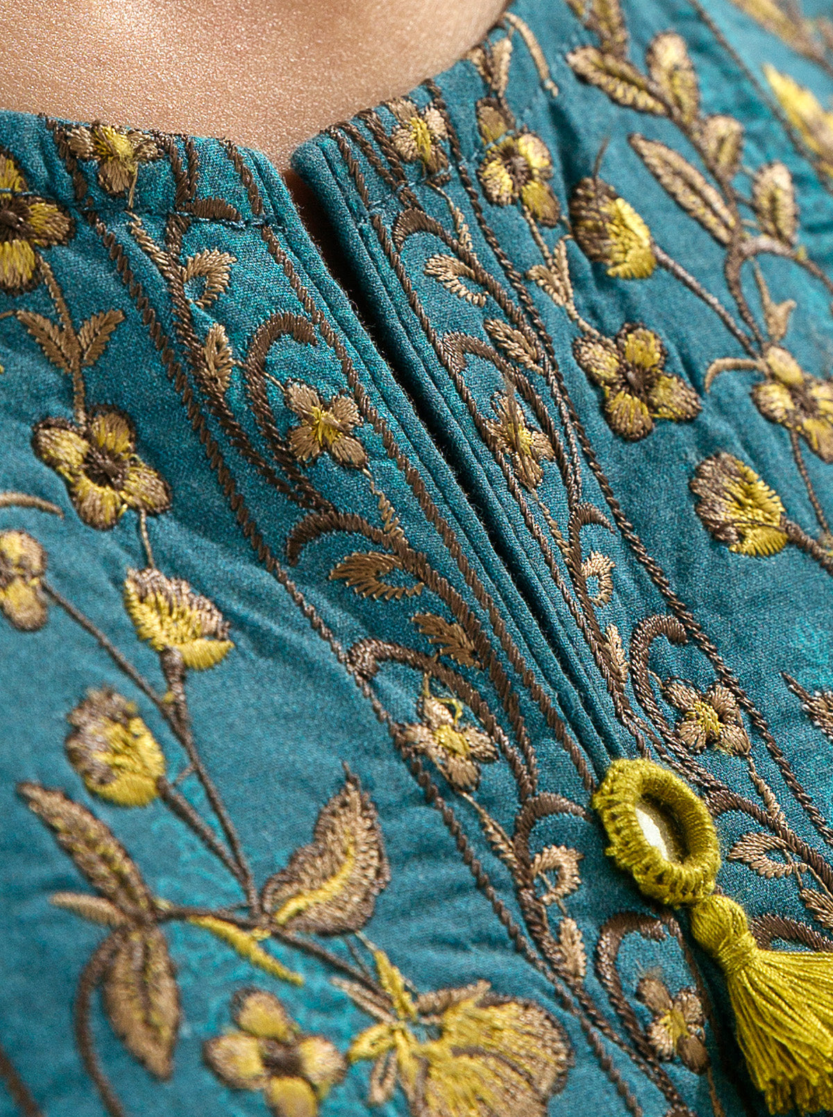 3 Piece - Embroidered Lawn Suit - Antique Charm