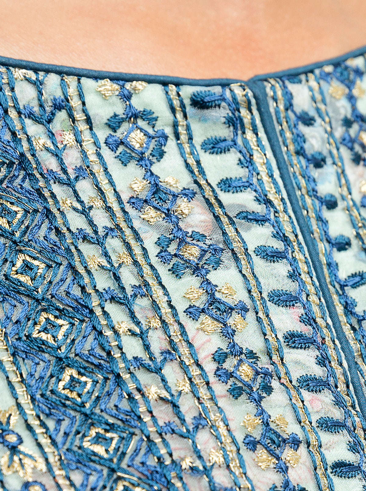 3 Piece - Embroidered Lawn Suit - Chintz Charm