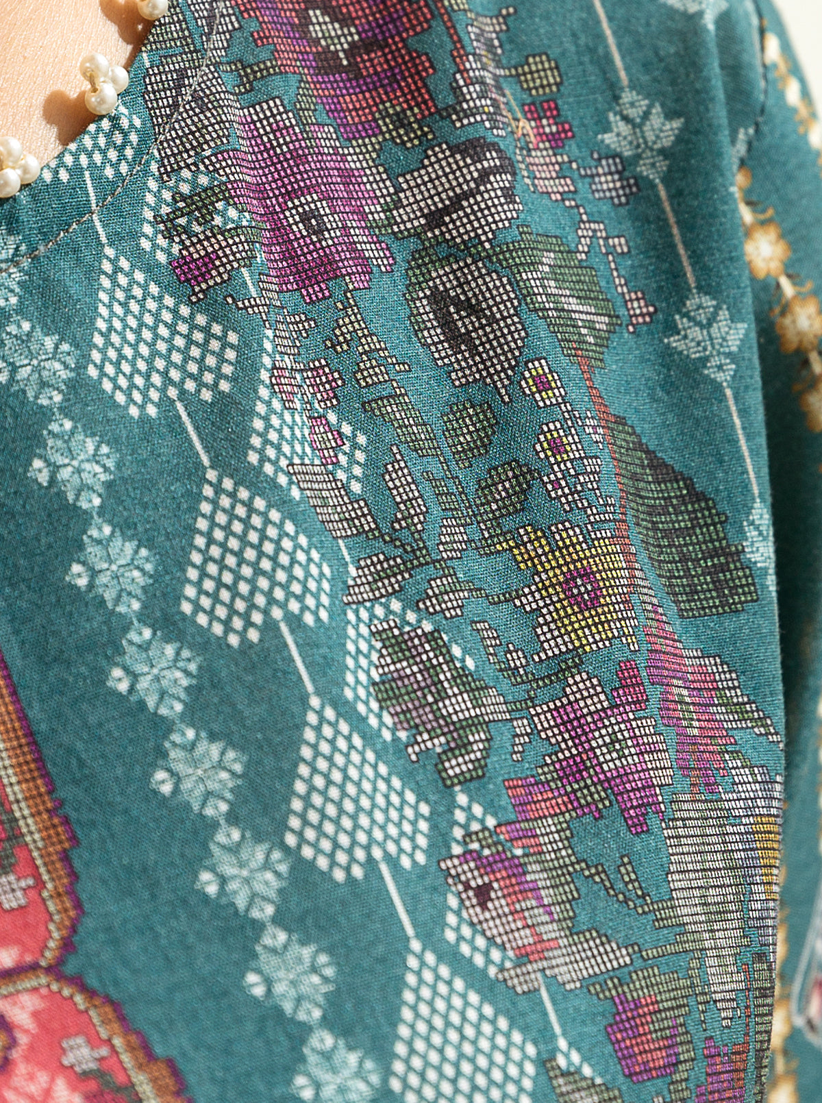 1 PIECE - PRINTED LAWN SHIRT - JIGSAW GRACE