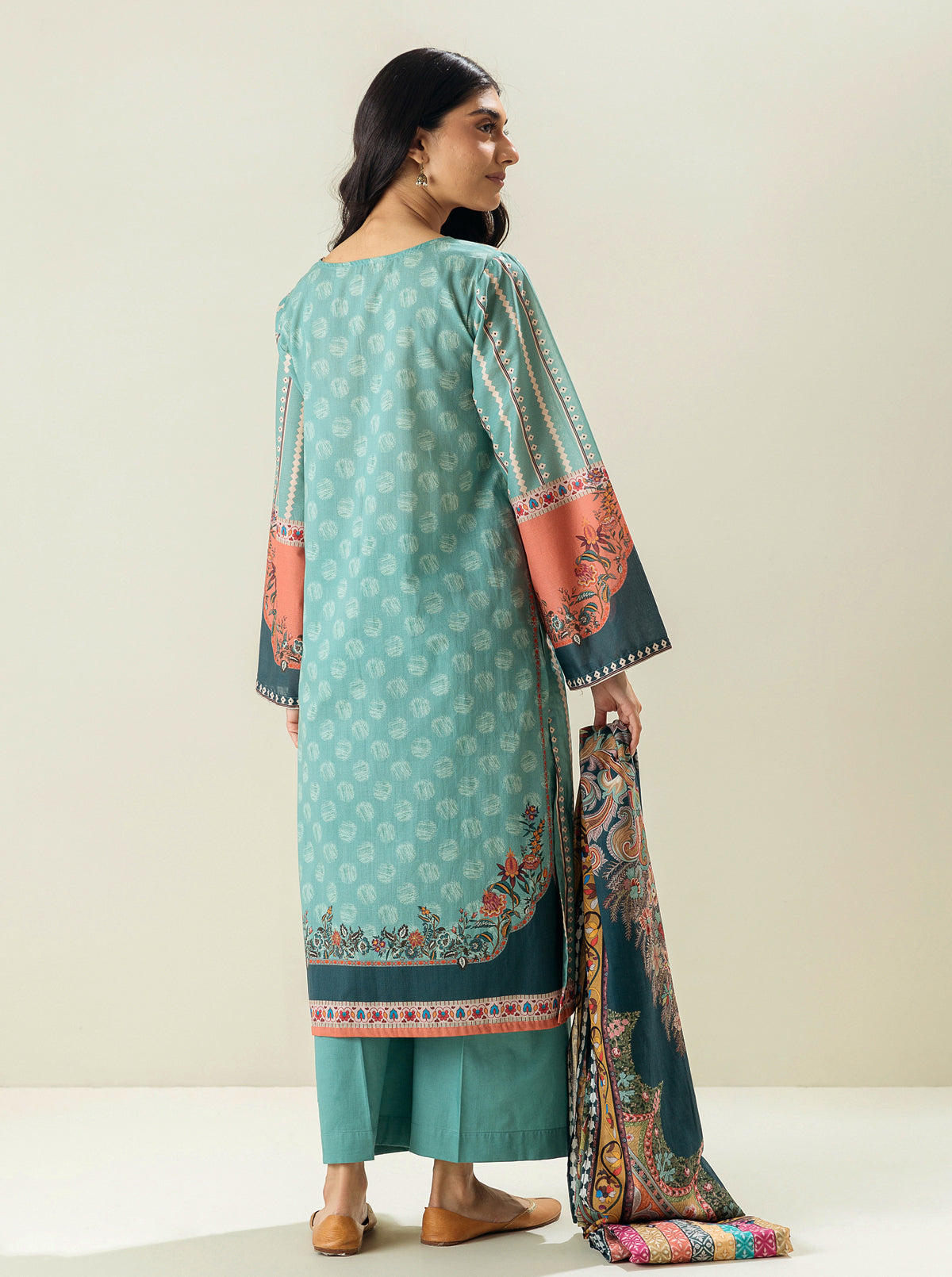 3 Piece - Printed Lawn Suit - Dawn Desire