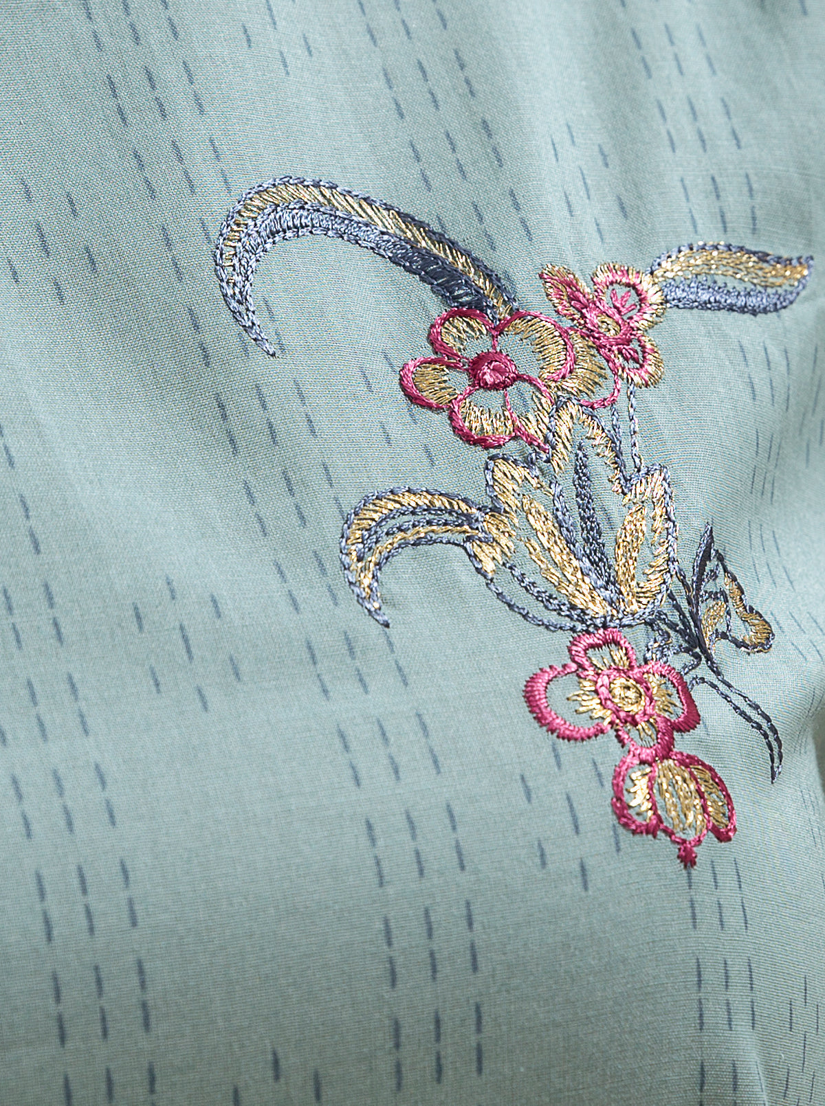 3 Piece - Embroidered Lawn Suit - Lilac Breeze